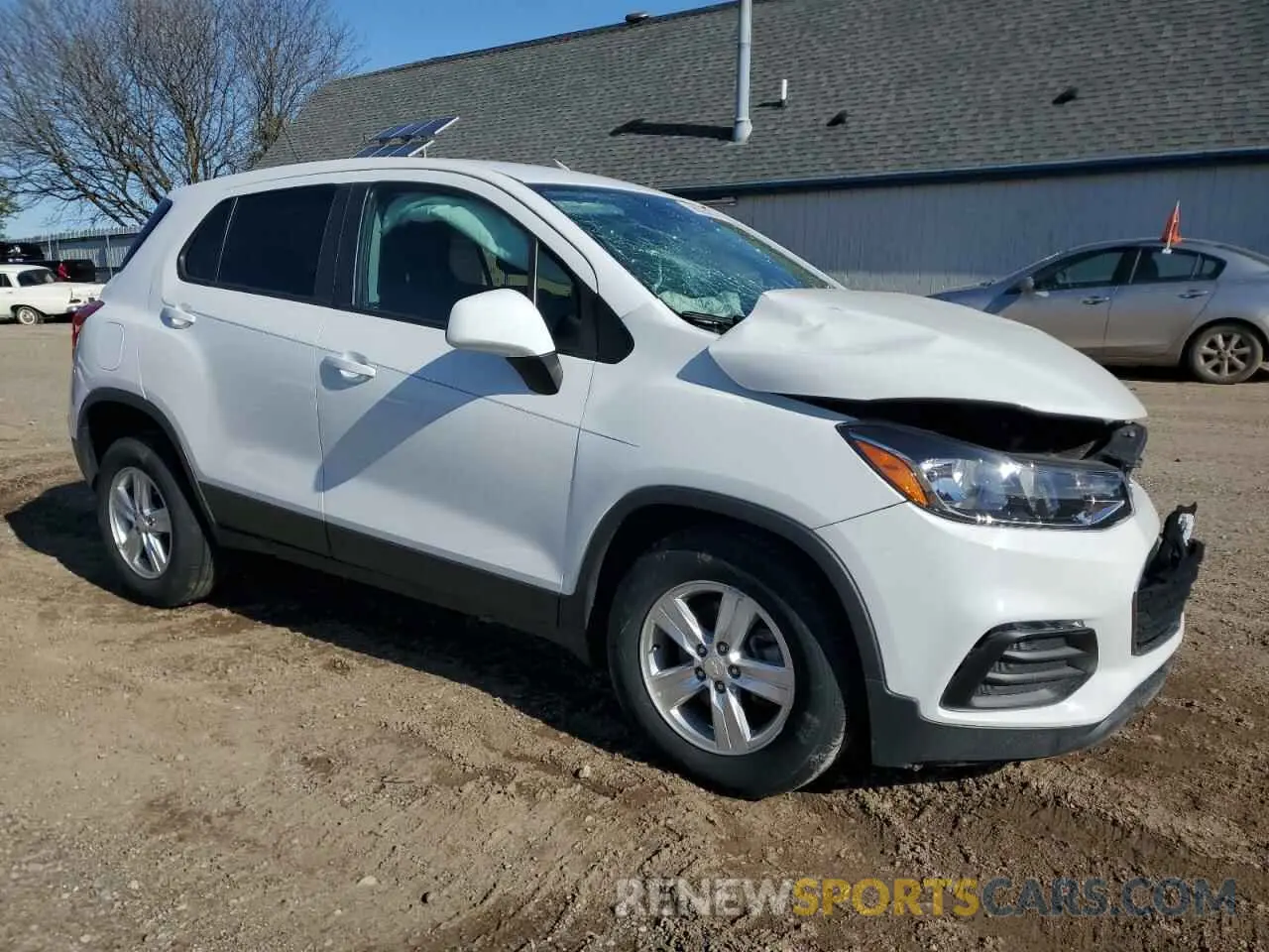 4 fotografías del automóvil dañado 3GNCJNSB8LL129446 CHEVROLET TRAX 2020