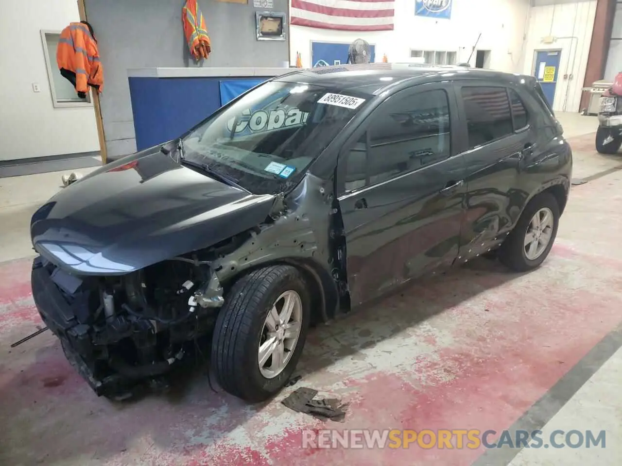 1 fotografías del automóvil dañado 3GNCJNSB8LL248209 CHEVROLET TRAX 2020