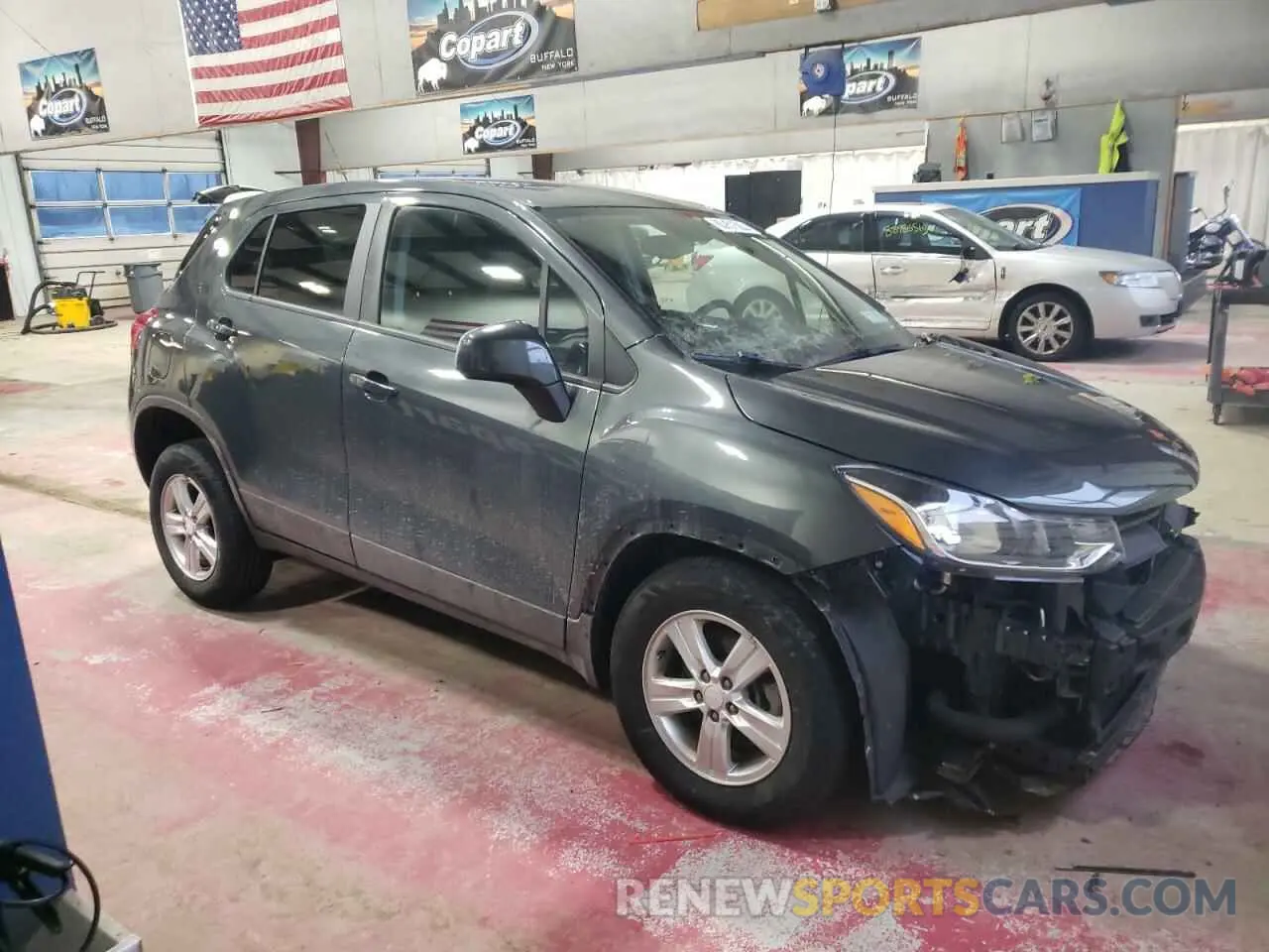 4 fotografías del automóvil dañado 3GNCJNSB8LL248209 CHEVROLET TRAX 2020