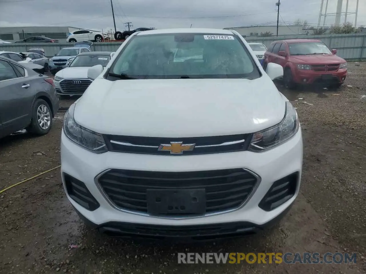 5 fotografías del automóvil dañado 3GNCJNSB9LL131819 CHEVROLET TRAX 2020