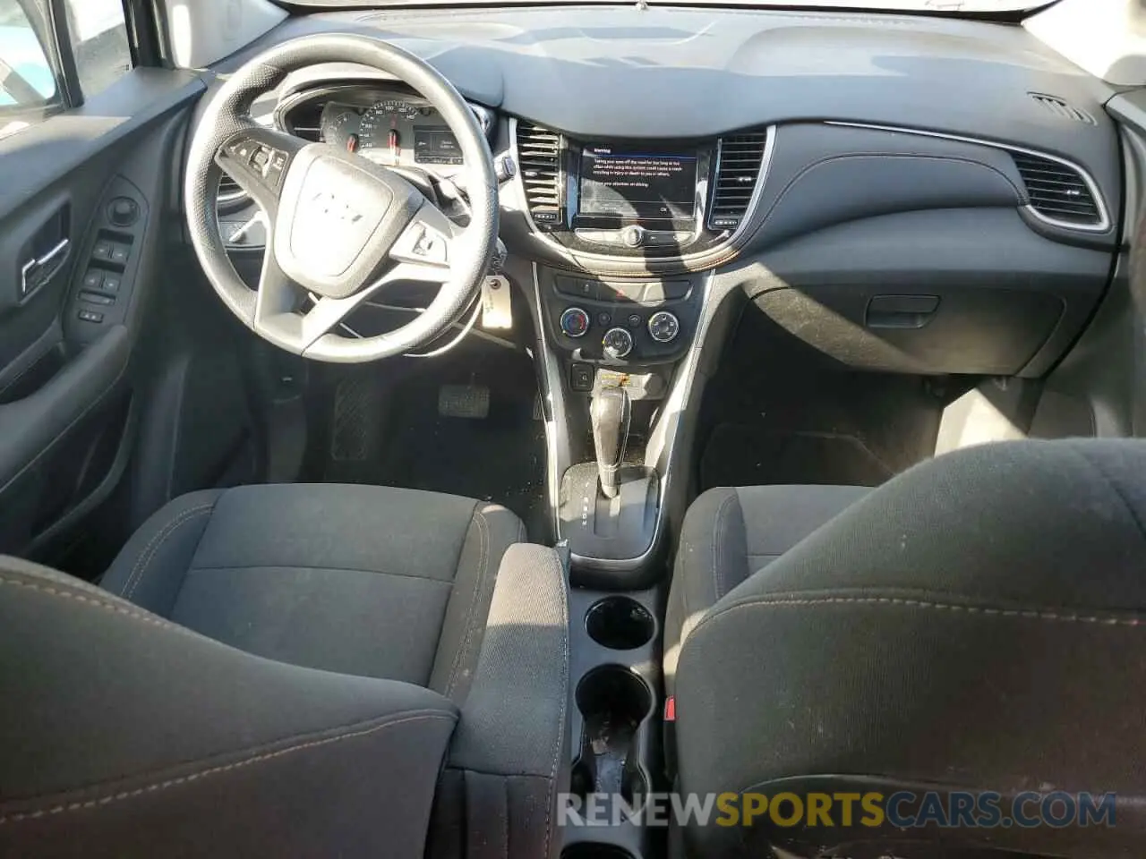 8 fotografías del automóvil dañado 3GNCJNSB9LL134302 CHEVROLET TRAX 2020