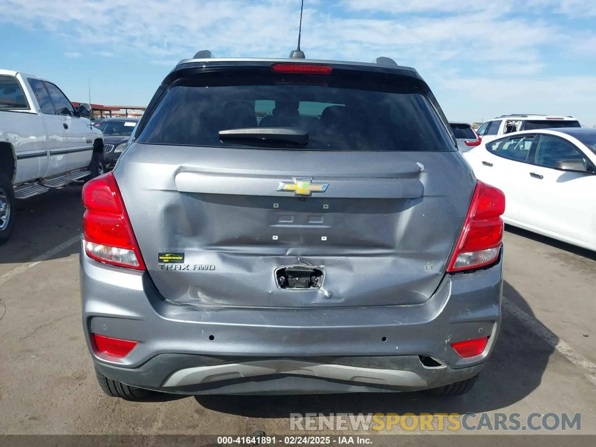 6 fotografías del automóvil dañado 3GNCJPSB1LL259144 CHEVROLET TRAX 2020