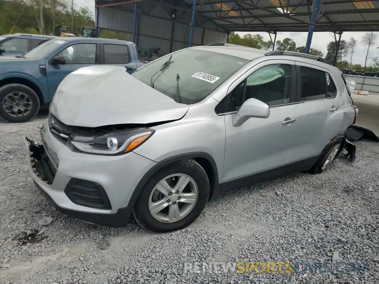 1 fotografías del automóvil dañado 3GNCJPSB3LL282666 CHEVROLET TRAX 2020