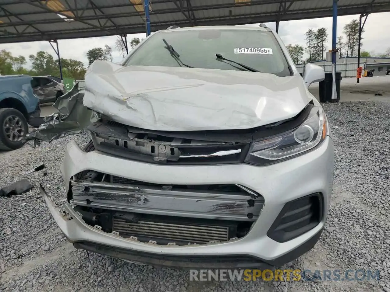 5 fotografías del automóvil dañado 3GNCJPSB3LL282666 CHEVROLET TRAX 2020
