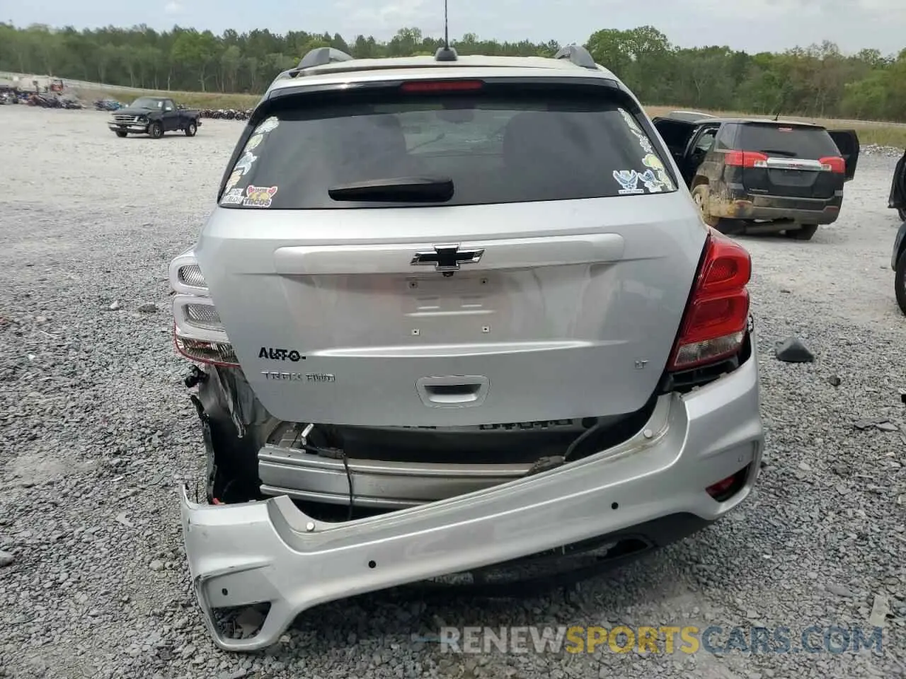 6 fotografías del automóvil dañado 3GNCJPSB3LL282666 CHEVROLET TRAX 2020