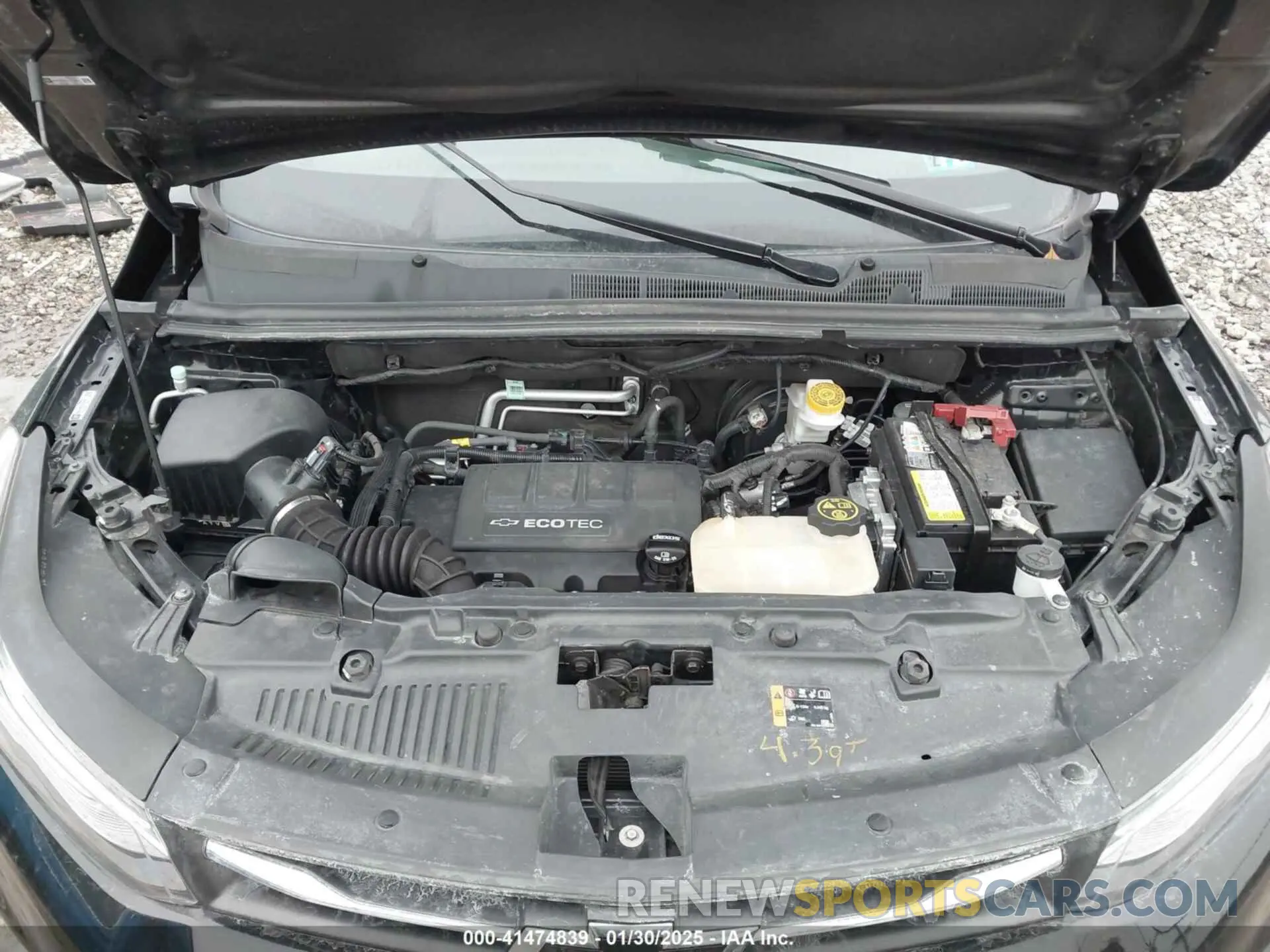 10 fotografías del automóvil dañado 3GNCJPSB3LL334300 CHEVROLET TRAX 2020