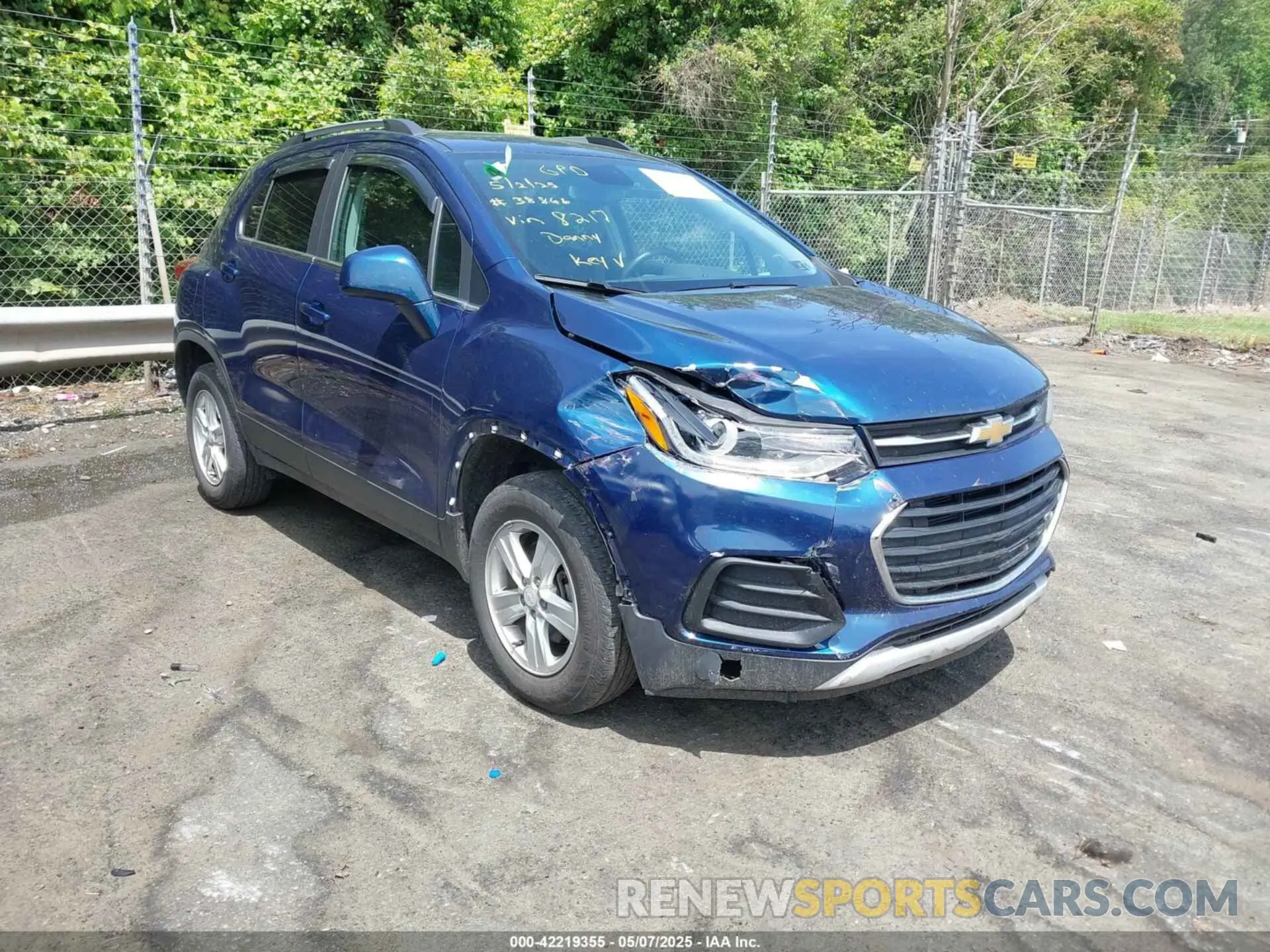 1 fotografías del automóvil dañado 3GNCJPSB4LL288217 CHEVROLET TRAX 2020