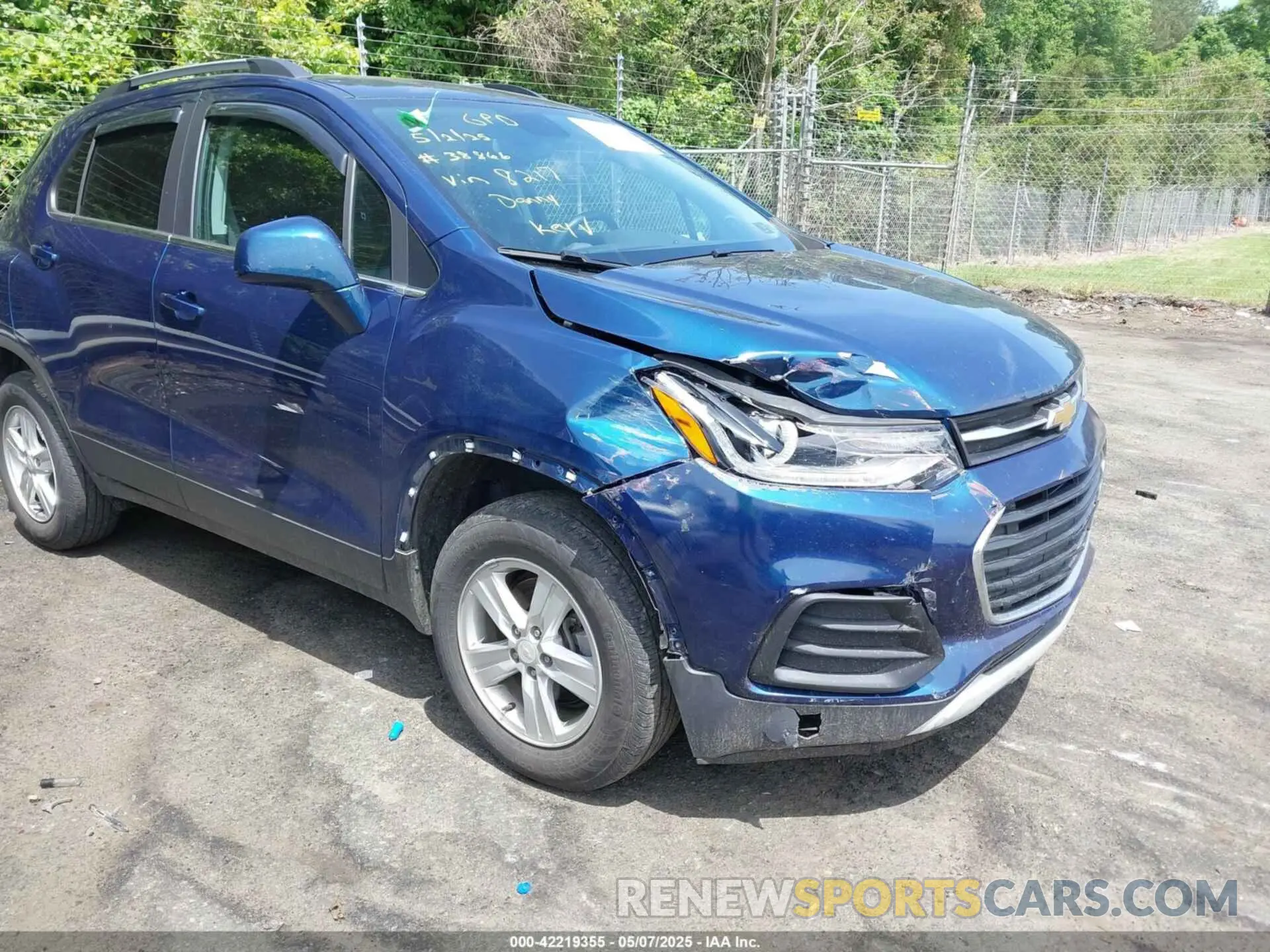 6 fotografías del automóvil dañado 3GNCJPSB4LL288217 CHEVROLET TRAX 2020