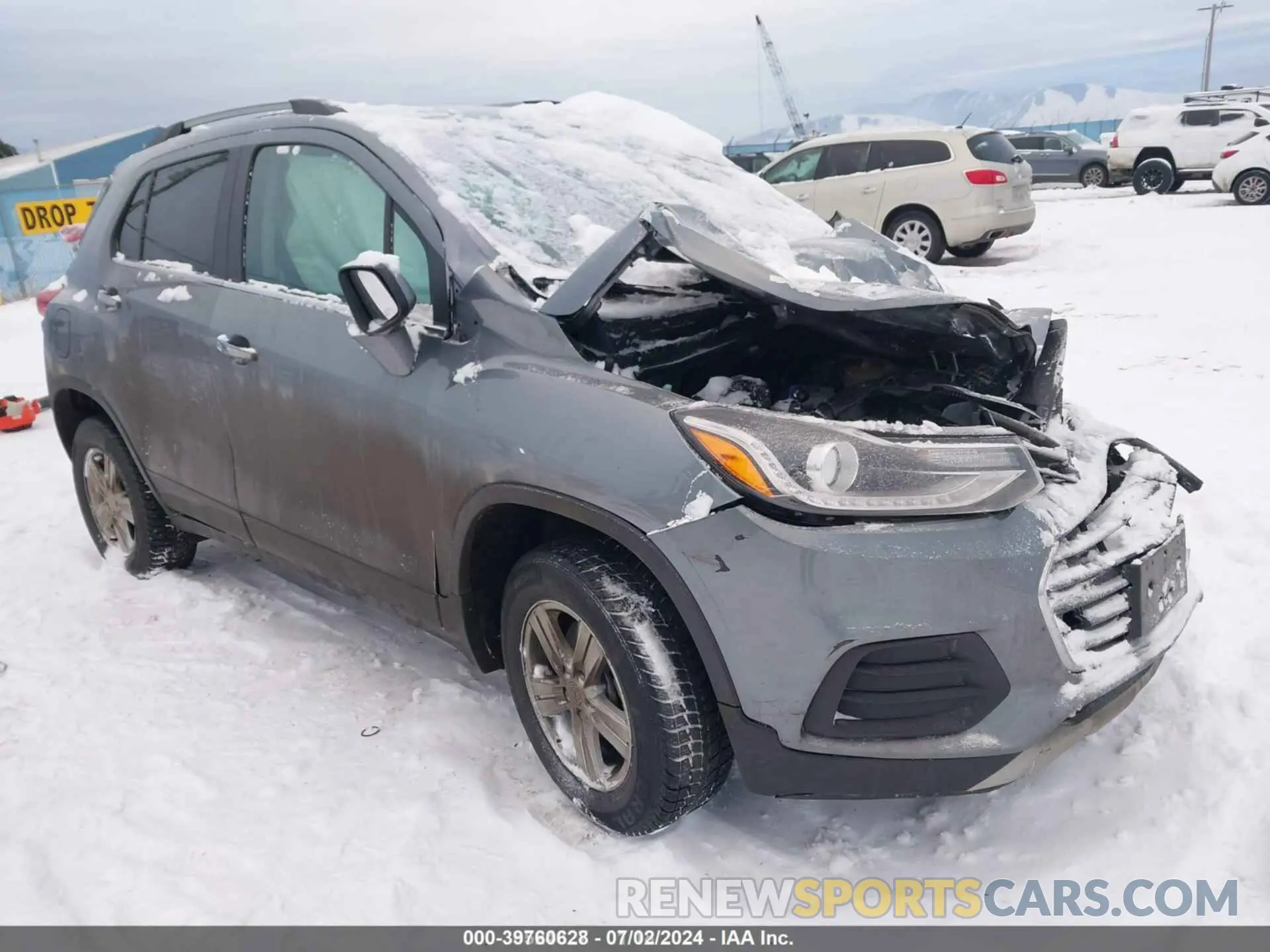 1 fotografías del automóvil dañado 3GNCJPSB7LL156052 CHEVROLET TRAX 2020