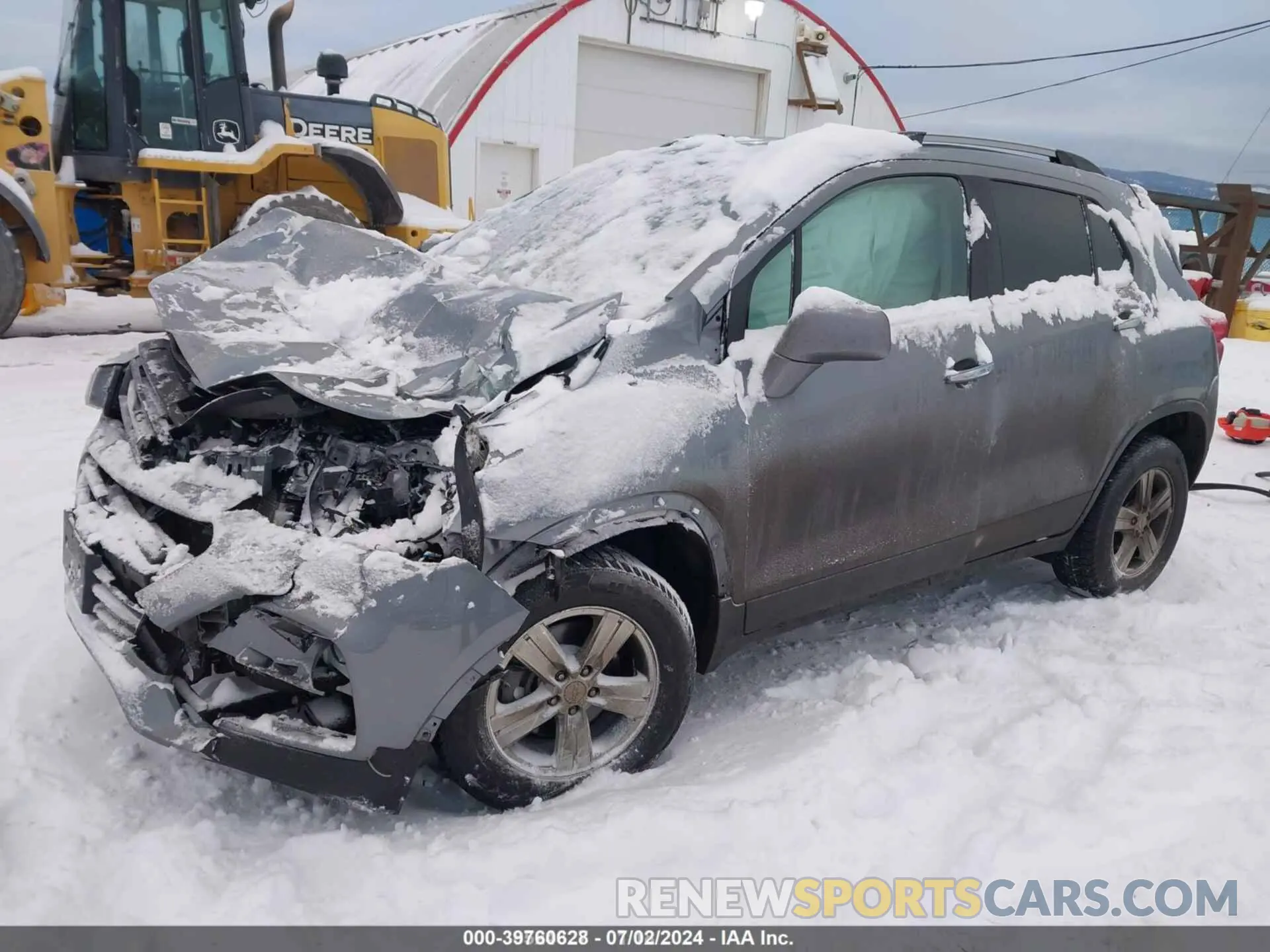 2 fotografías del automóvil dañado 3GNCJPSB7LL156052 CHEVROLET TRAX 2020