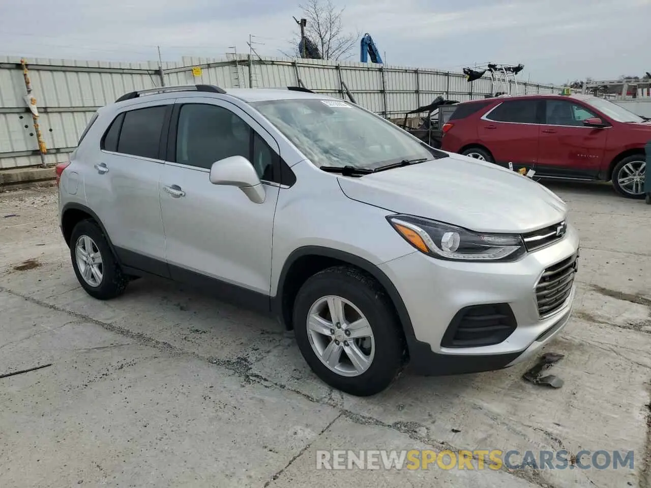 4 fotografías del automóvil dañado 3GNCJPSB8LL144217 CHEVROLET TRAX 2020