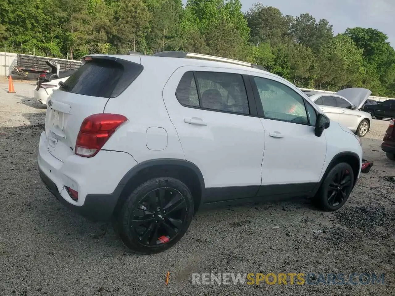 3 fotografías del automóvil dañado 3GNCJPSB8LL209616 CHEVROLET TRAX 2020