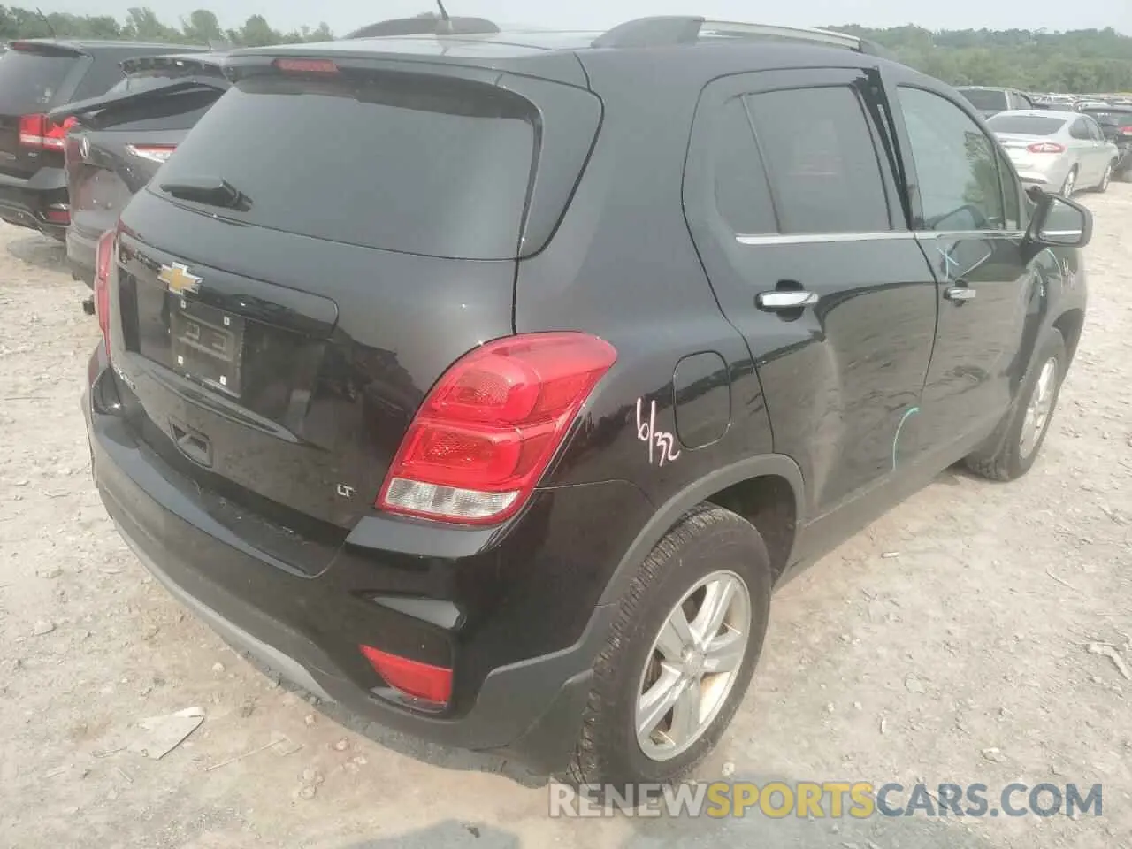 3 fotografías del automóvil dañado 3GNCJPSB9LL331109 CHEVROLET TRAX 2020