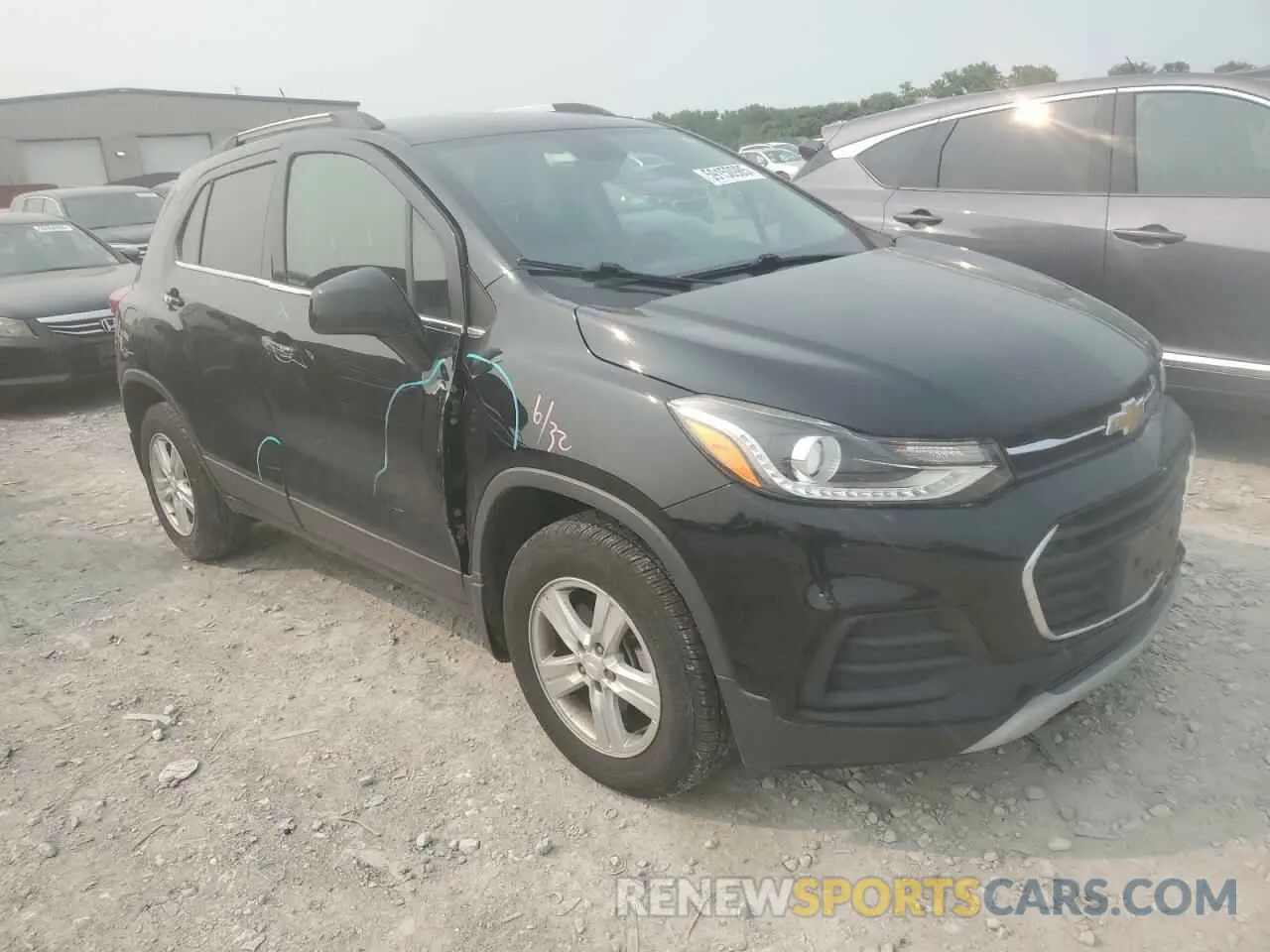 4 fotografías del automóvil dañado 3GNCJPSB9LL331109 CHEVROLET TRAX 2020
