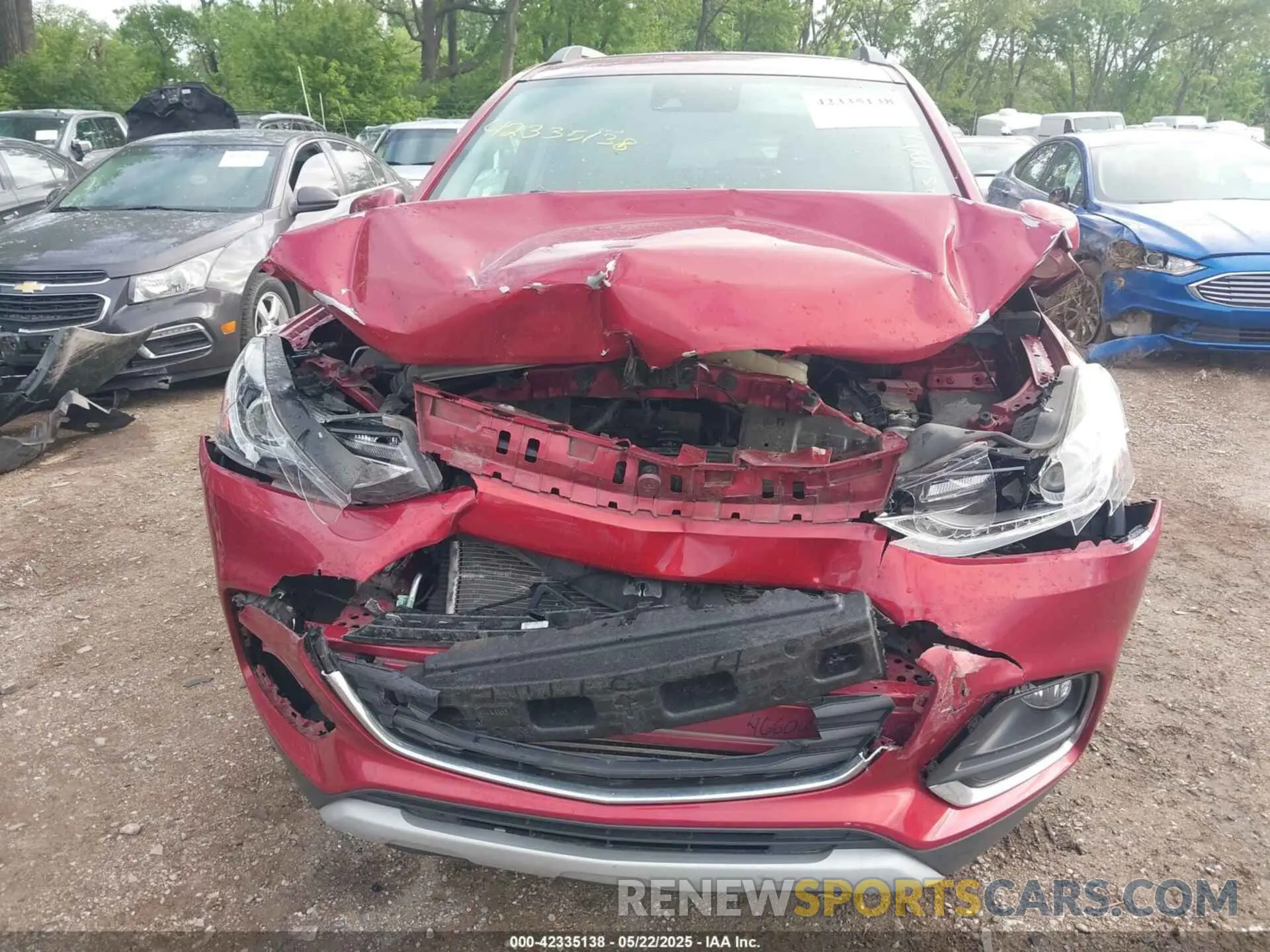 6 fotografías del automóvil dañado 3GNCJRSB4LL237702 CHEVROLET TRAX 2020