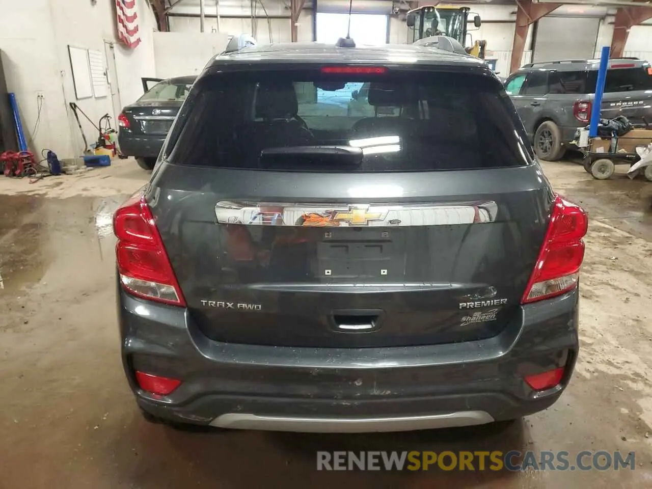 6 fotografías del automóvil dañado 3GNCJRSB6LL107534 CHEVROLET TRAX 2020