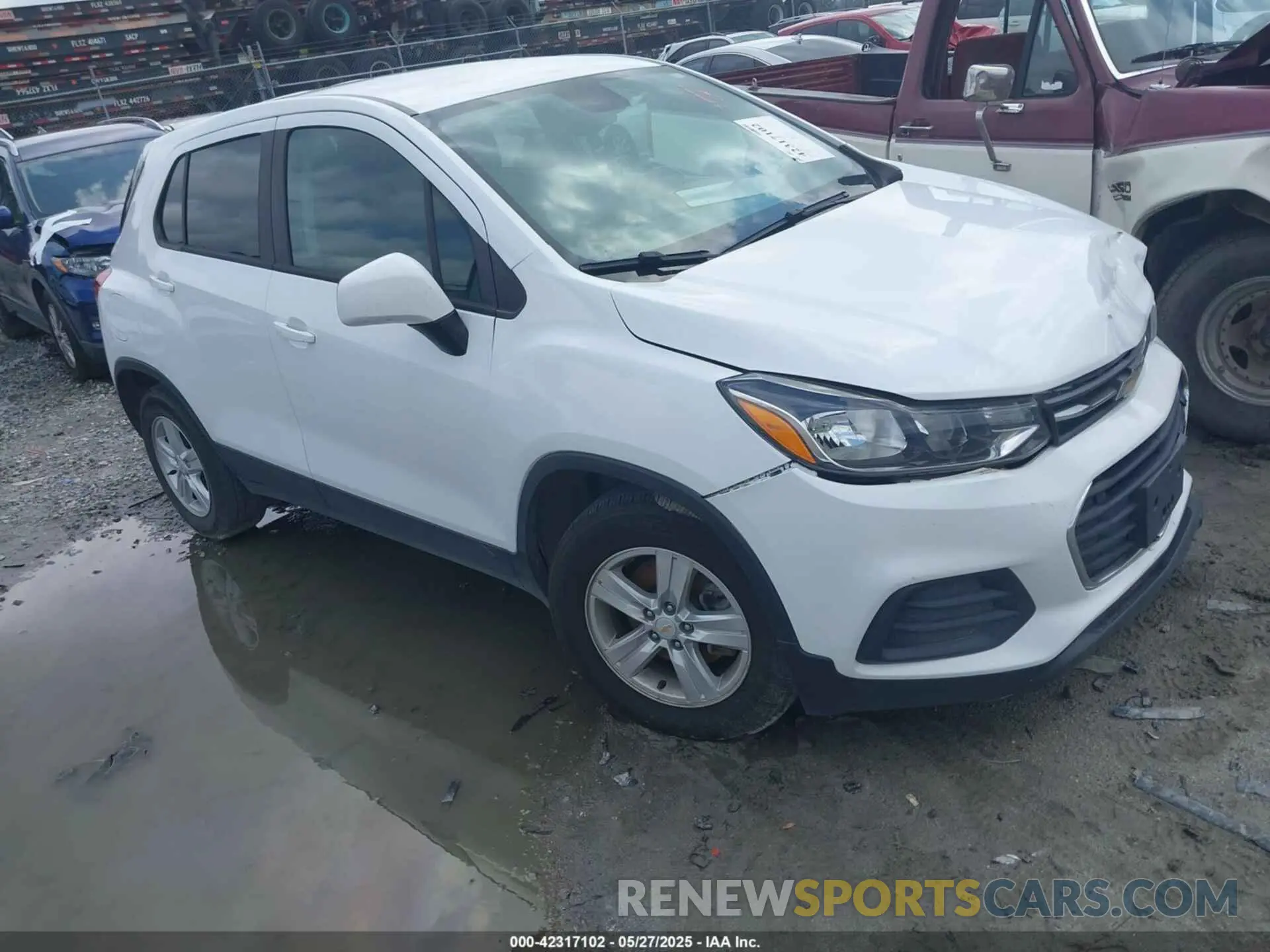 1 fotografías del automóvil dañado KL7CJKSB0LB028987 CHEVROLET TRAX 2020