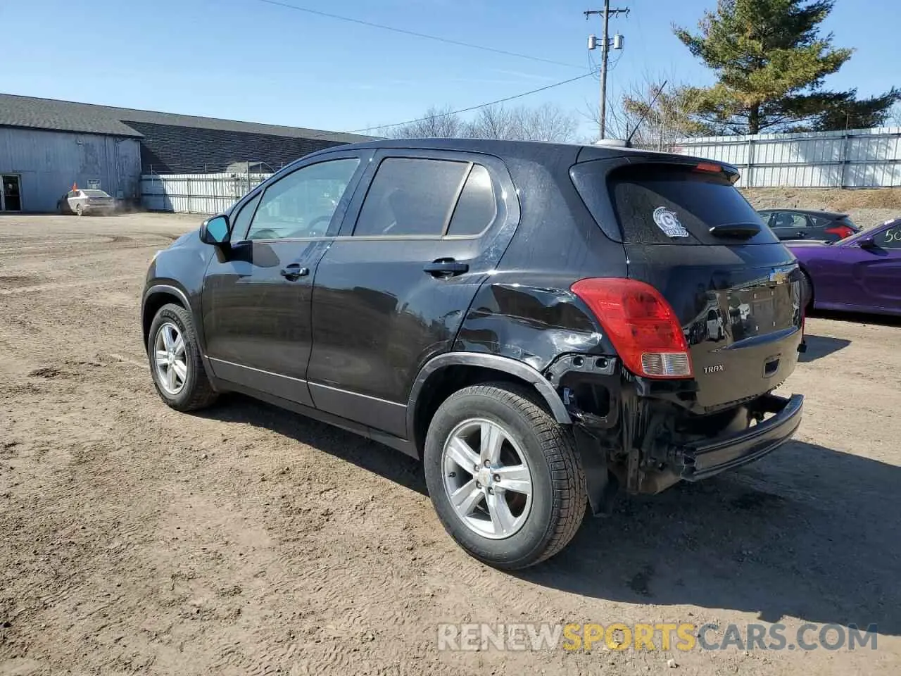 2 fotografías del automóvil dañado KL7CJKSB0LB090177 CHEVROLET TRAX 2020