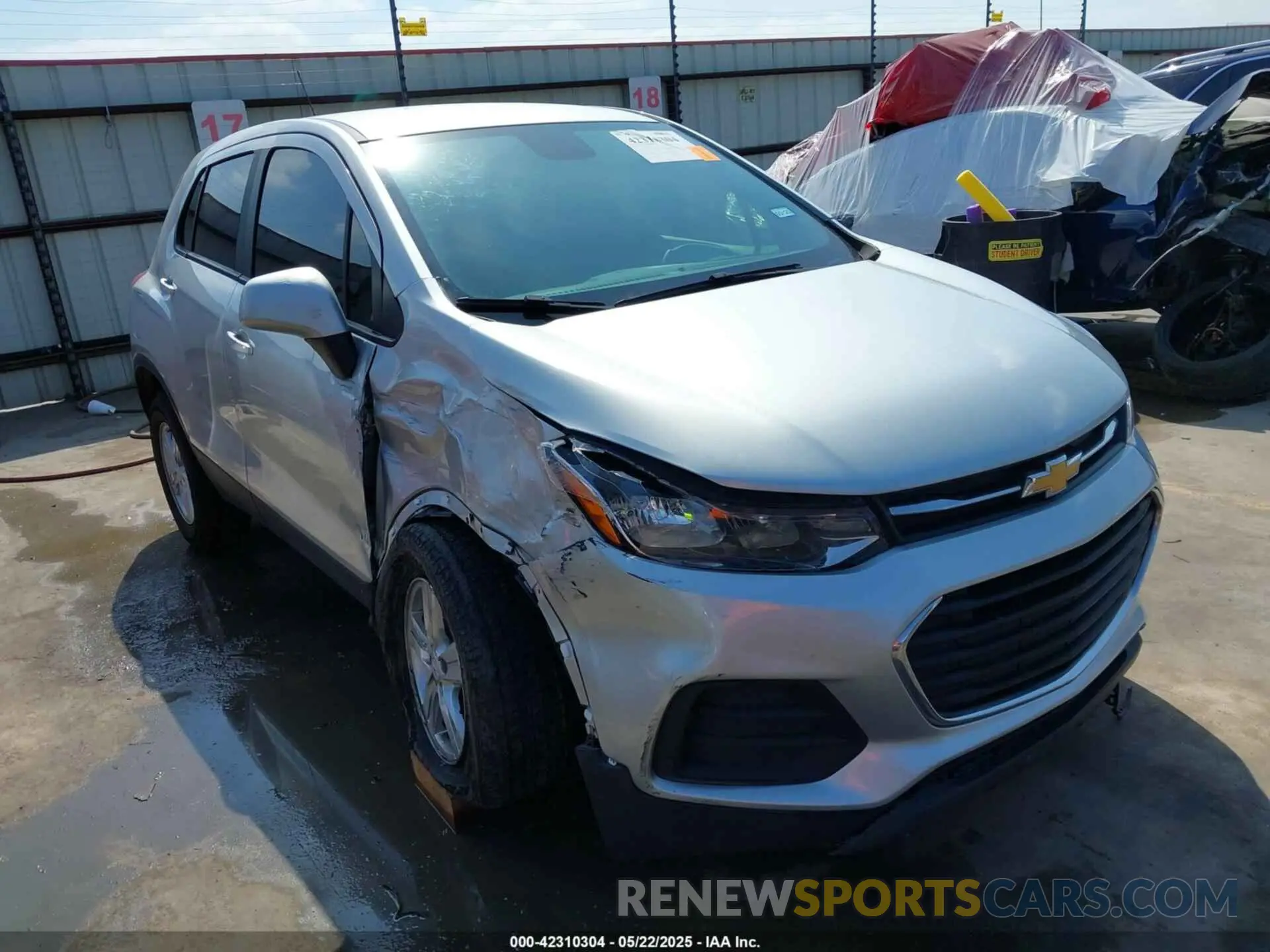 1 fotografías del automóvil dañado KL7CJKSB1LB039707 CHEVROLET TRAX 2020