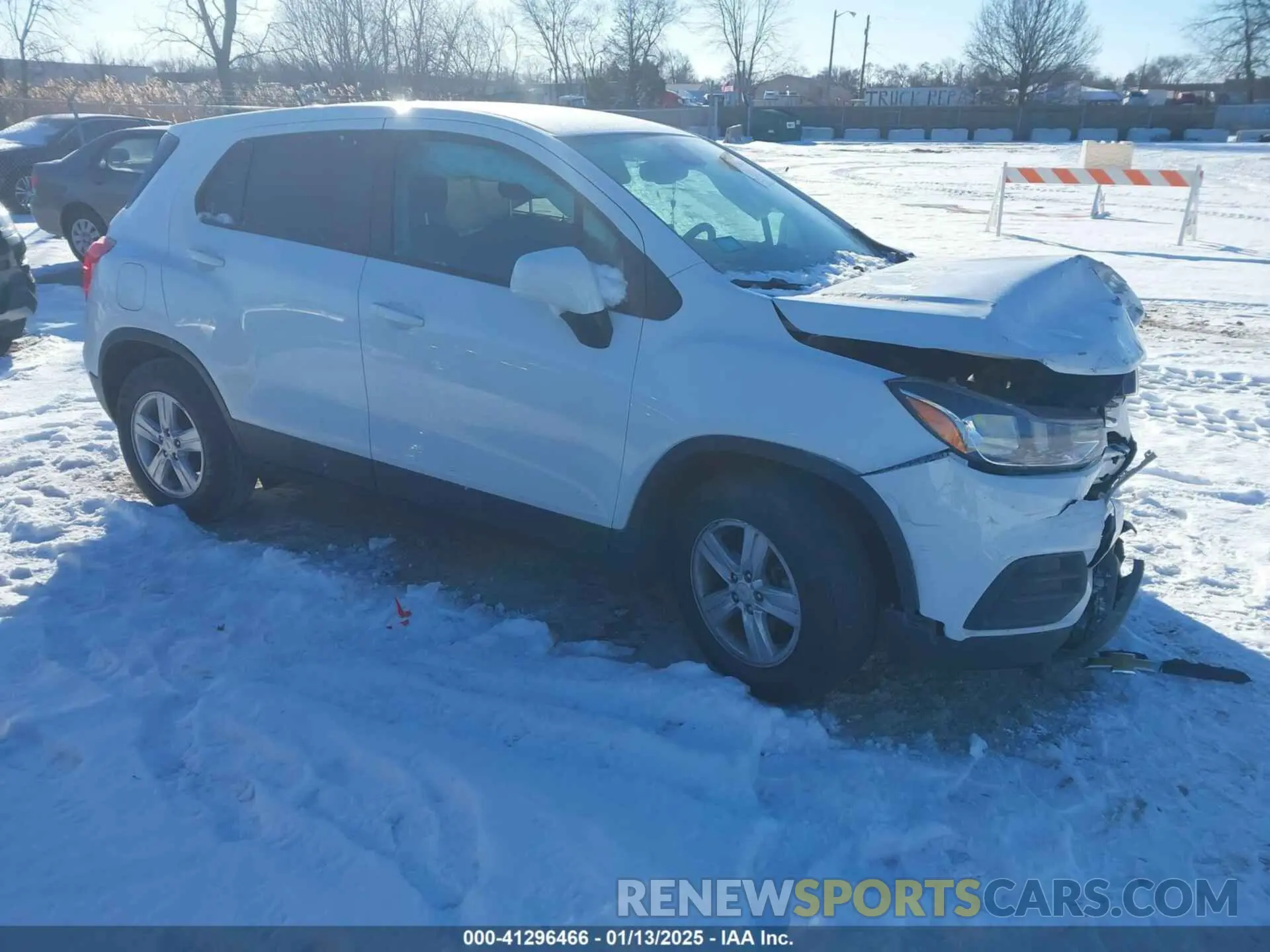 1 fotografías del automóvil dañado KL7CJKSB2LB327588 CHEVROLET TRAX 2020