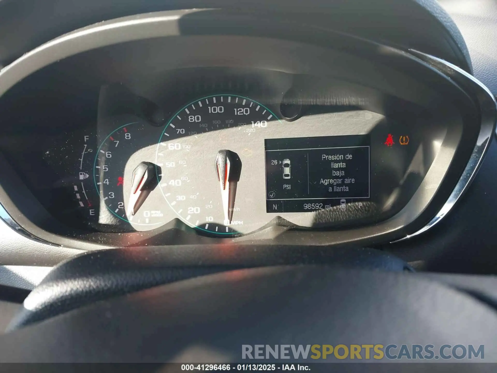 7 fotografías del automóvil dañado KL7CJKSB2LB327588 CHEVROLET TRAX 2020