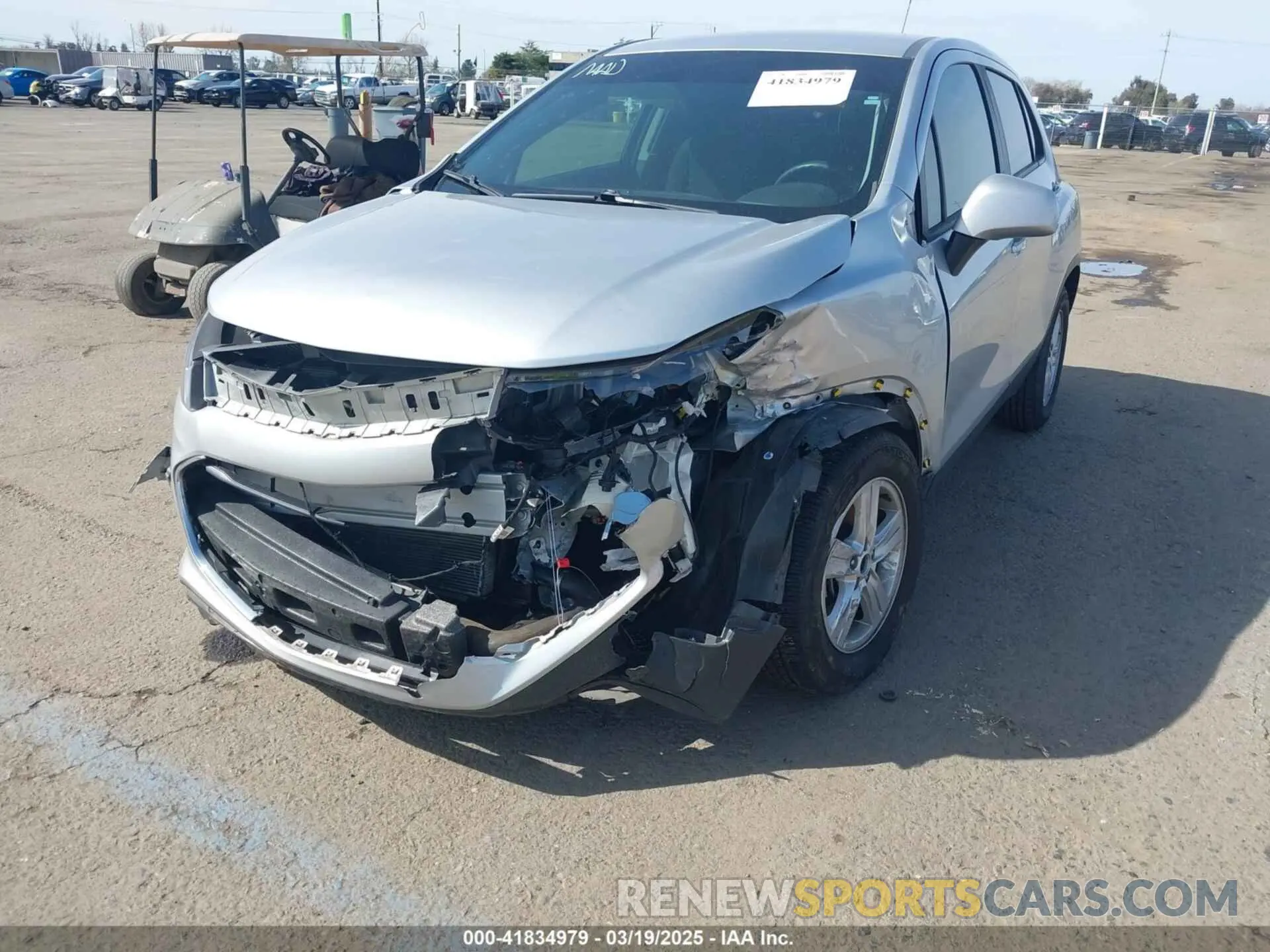 6 fotografías del automóvil dañado KL7CJKSB3LB022004 CHEVROLET TRAX 2020