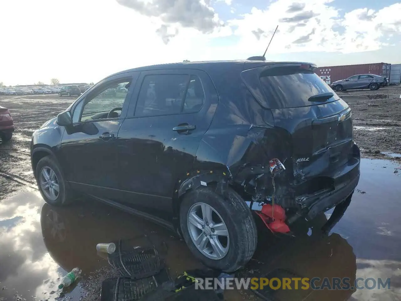 2 fotografías del automóvil dañado KL7CJKSB3LB031897 CHEVROLET TRAX 2020