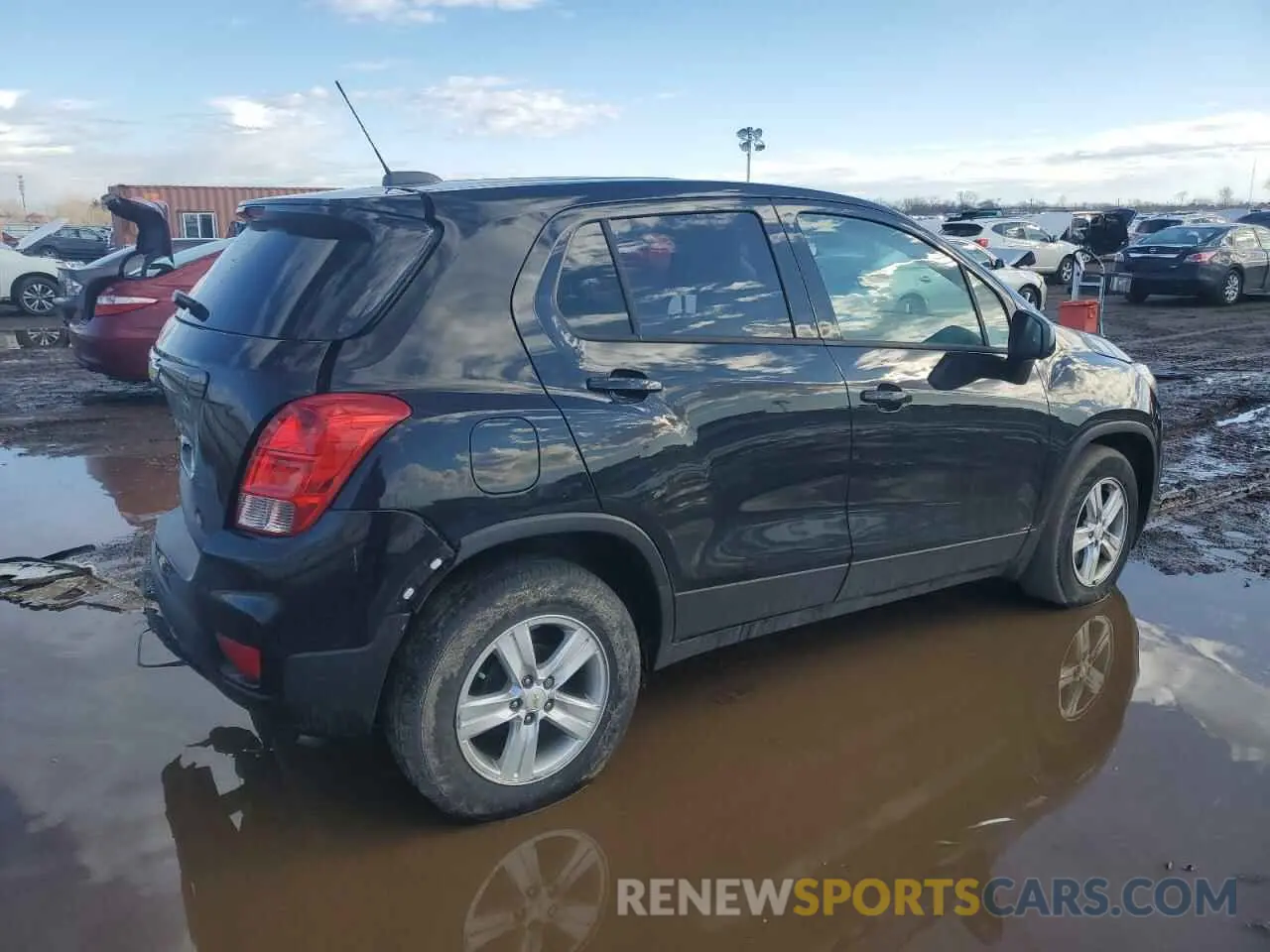 3 fotografías del automóvil dañado KL7CJKSB3LB031897 CHEVROLET TRAX 2020