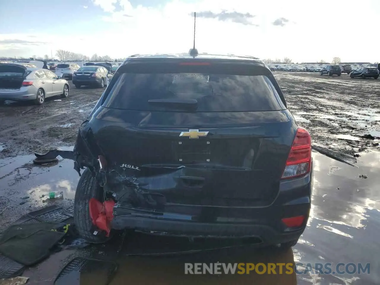 6 fotografías del automóvil dañado KL7CJKSB3LB031897 CHEVROLET TRAX 2020