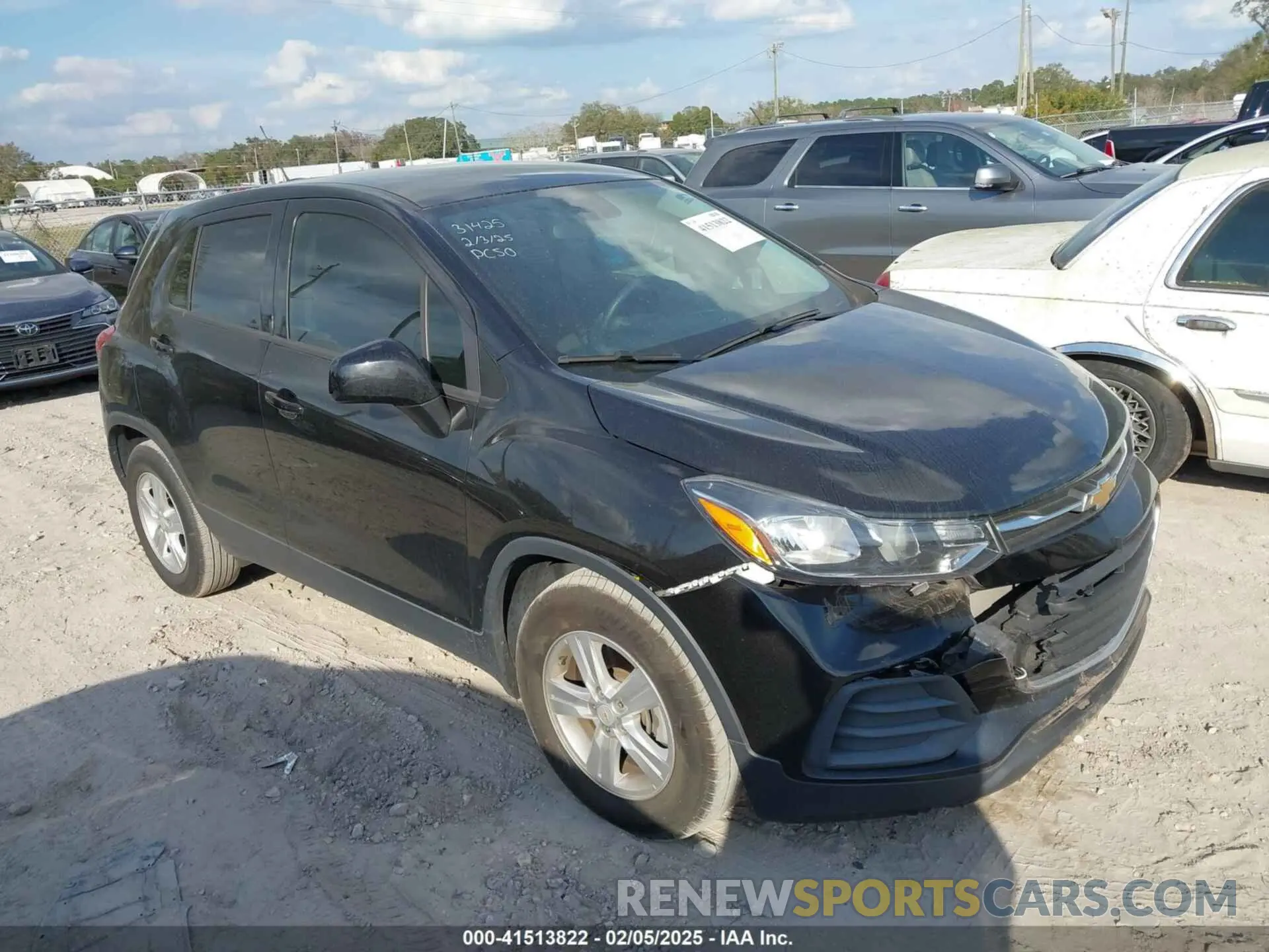 1 fotografías del automóvil dañado KL7CJKSB3LB051695 CHEVROLET TRAX 2020