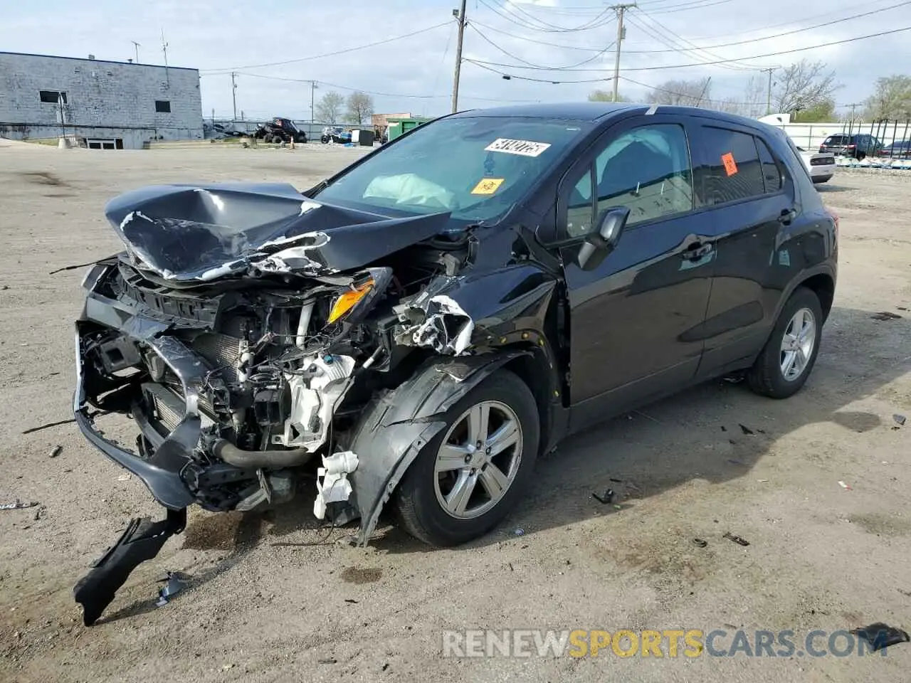 1 fotografías del automóvil dañado KL7CJKSB3LB318270 CHEVROLET TRAX 2020