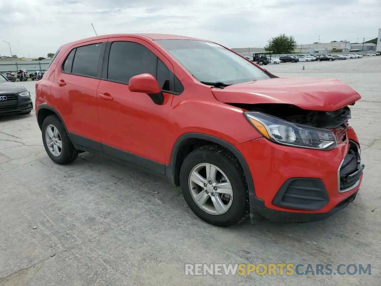 4 fotografías del automóvil dañado KL7CJKSB3LB350166 CHEVROLET TRAX 2020