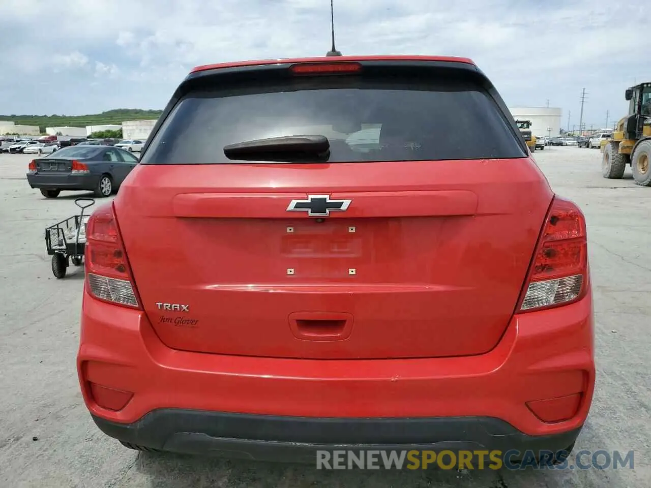 6 fotografías del automóvil dañado KL7CJKSB3LB350166 CHEVROLET TRAX 2020