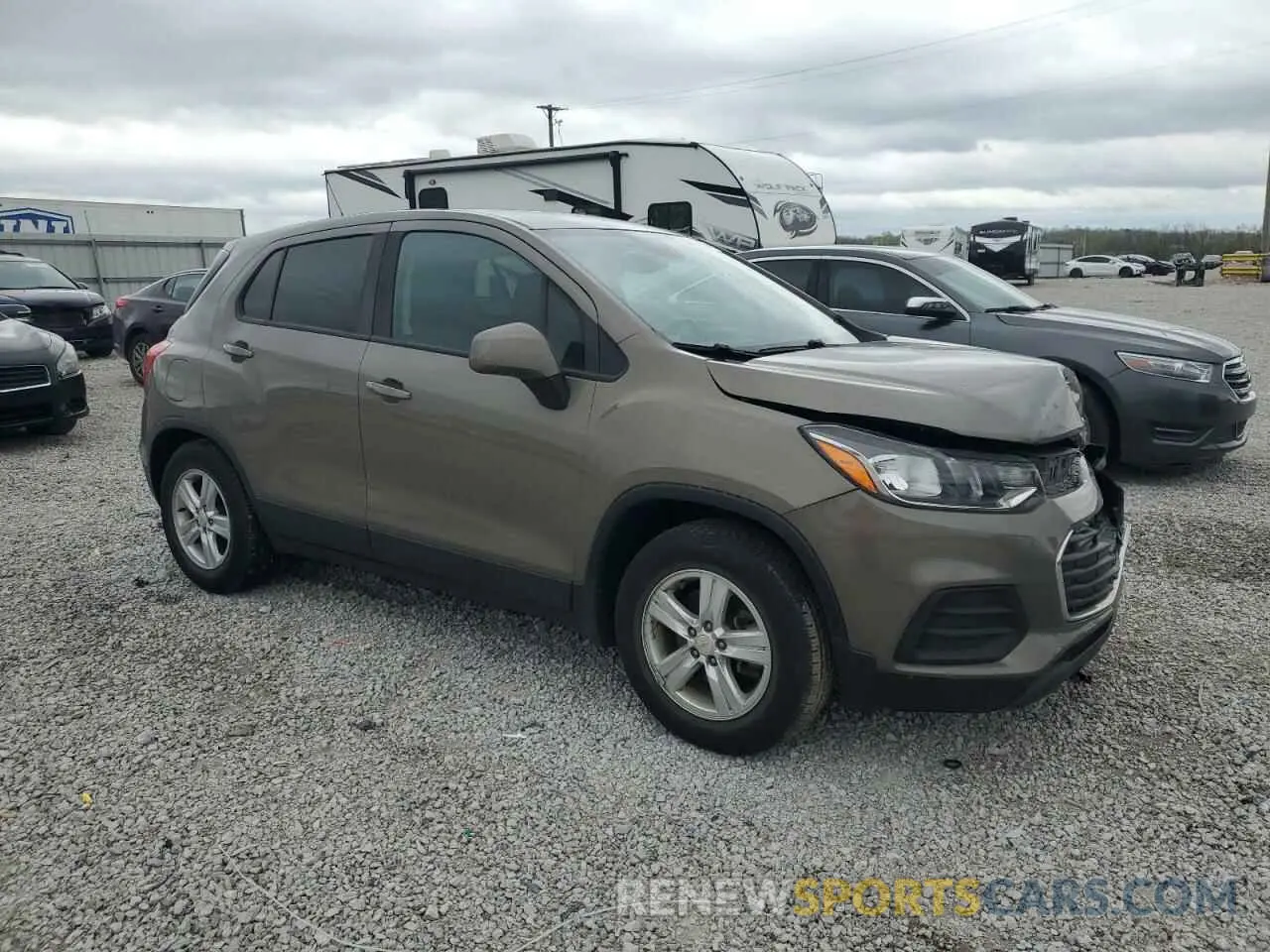 4 fotografías del automóvil dañado KL7CJKSB3LB350569 CHEVROLET TRAX 2020