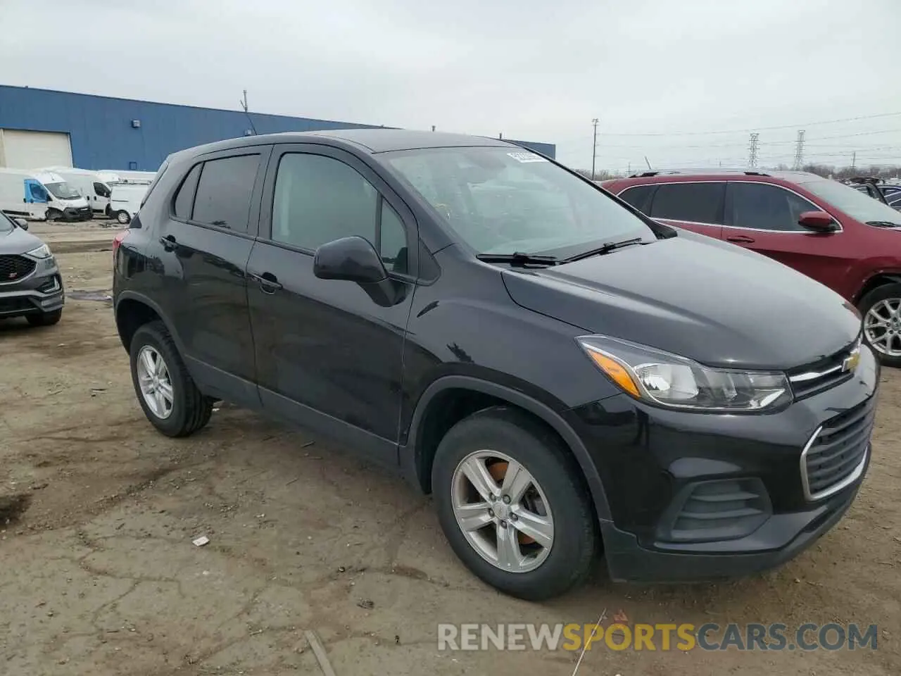 4 fotografías del automóvil dañado KL7CJKSB4LB047591 CHEVROLET TRAX 2020