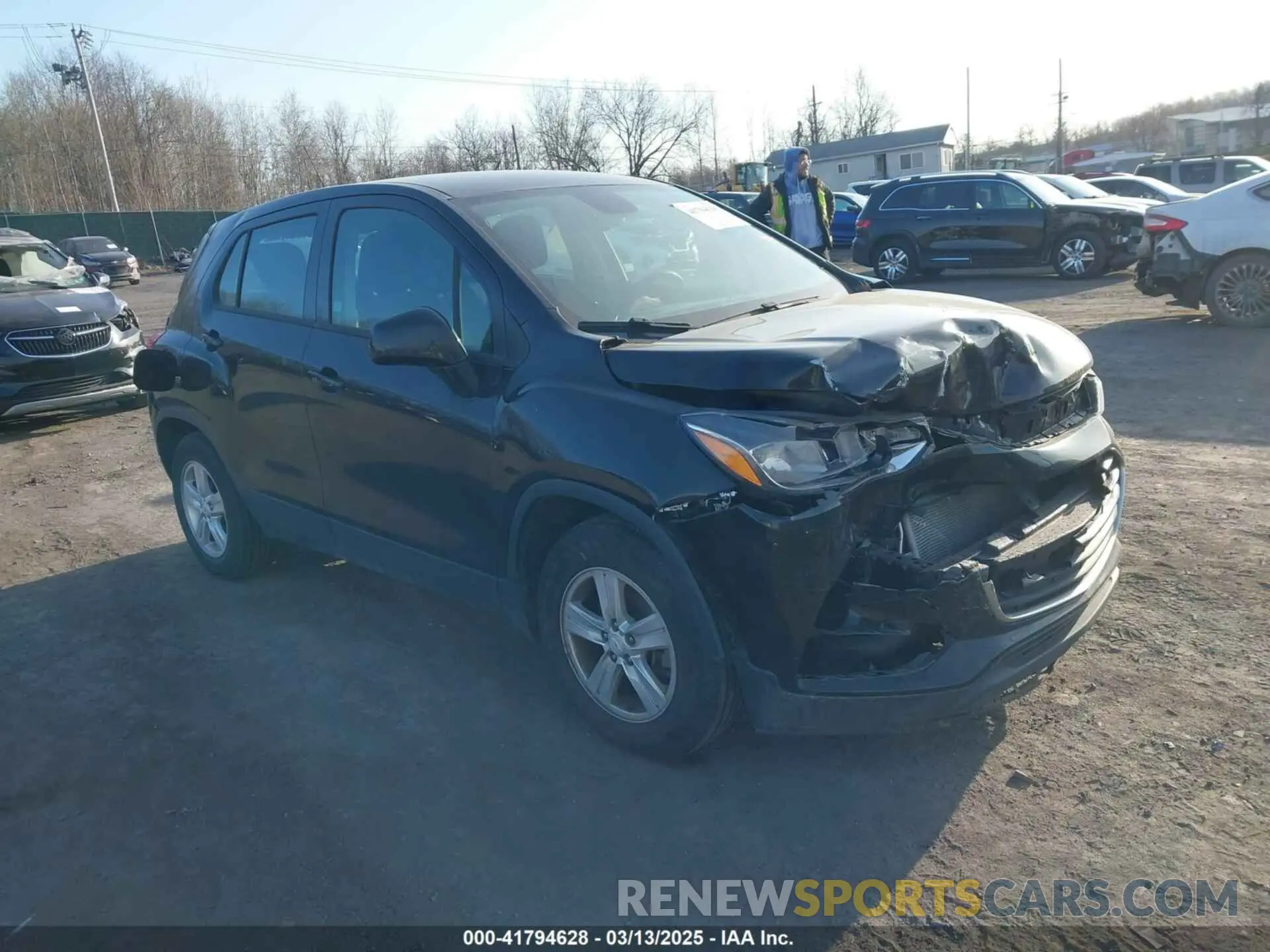 1 fotografías del automóvil dañado KL7CJKSB4LB064469 CHEVROLET TRAX 2020