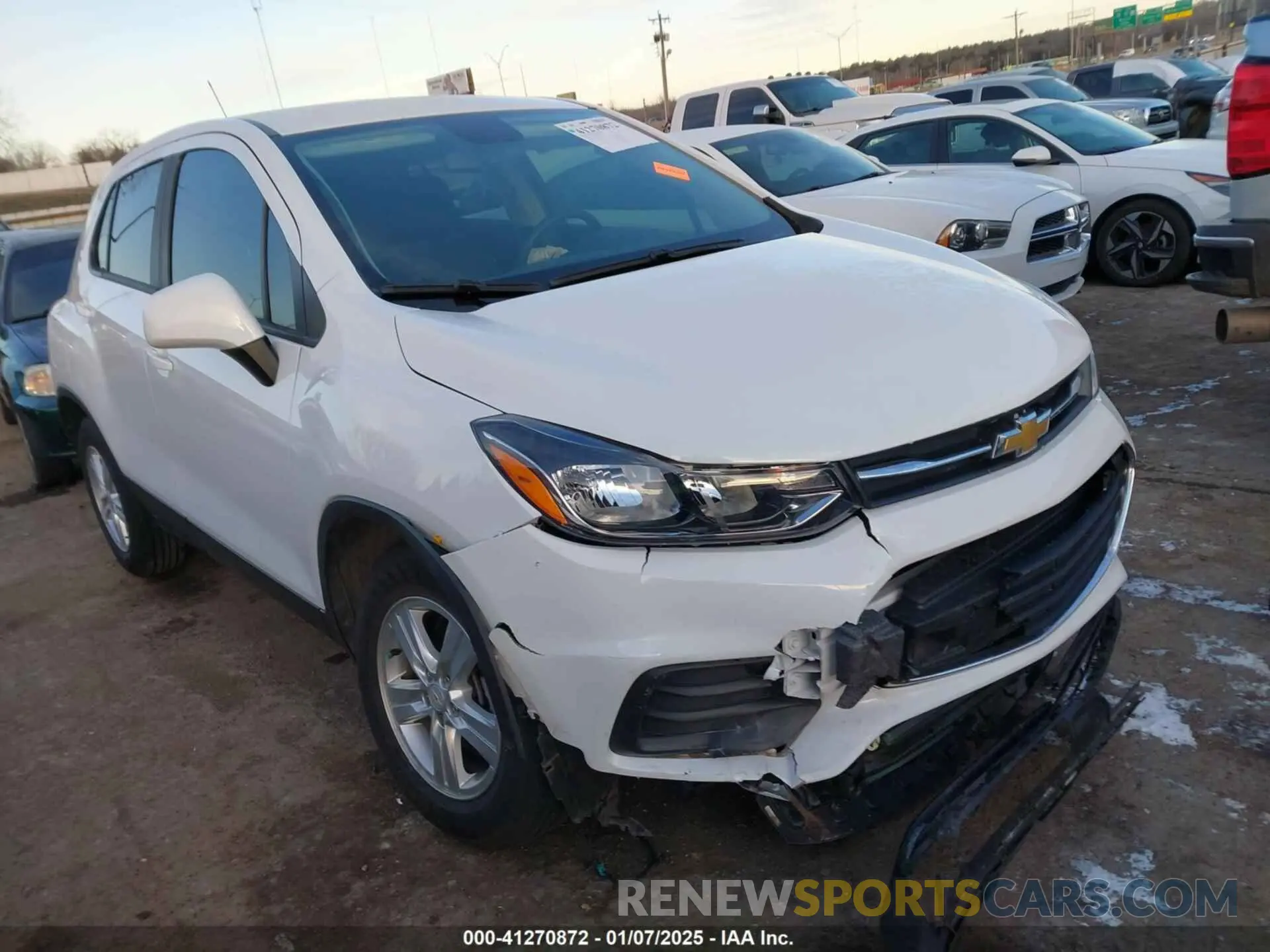 1 fotografías del automóvil dañado KL7CJKSB4LB314793 CHEVROLET TRAX 2020