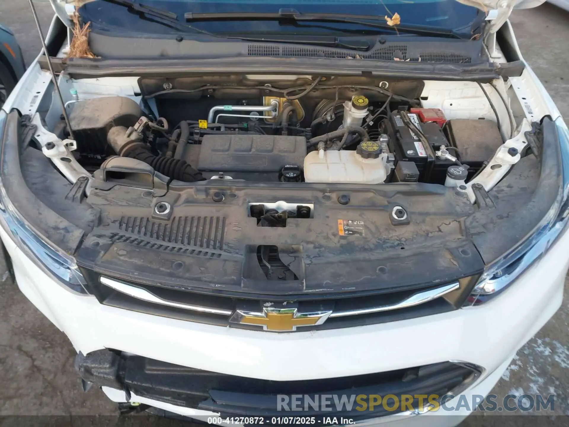 10 fotografías del automóvil dañado KL7CJKSB4LB314793 CHEVROLET TRAX 2020