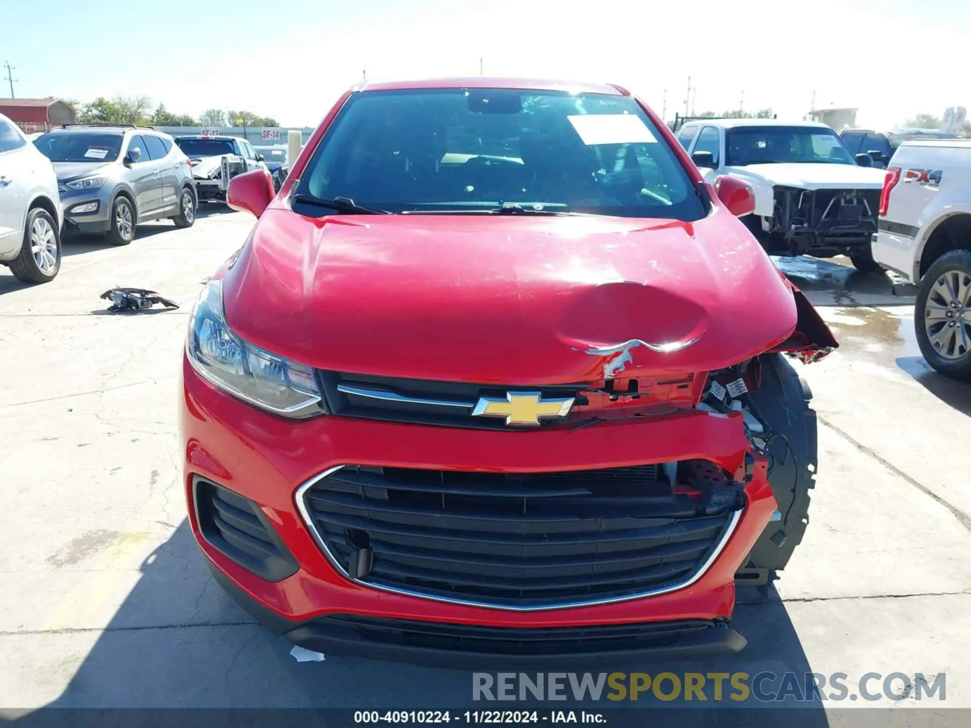 13 fotografías del automóvil dañado KL7CJKSB4LB343226 CHEVROLET TRAX 2020