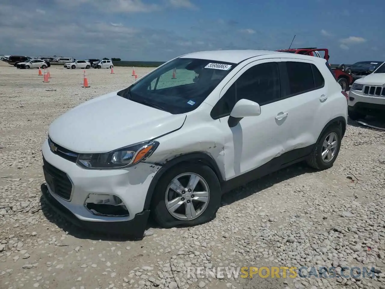 1 fotografías del automóvil dañado KL7CJKSB5LB083418 CHEVROLET TRAX 2020