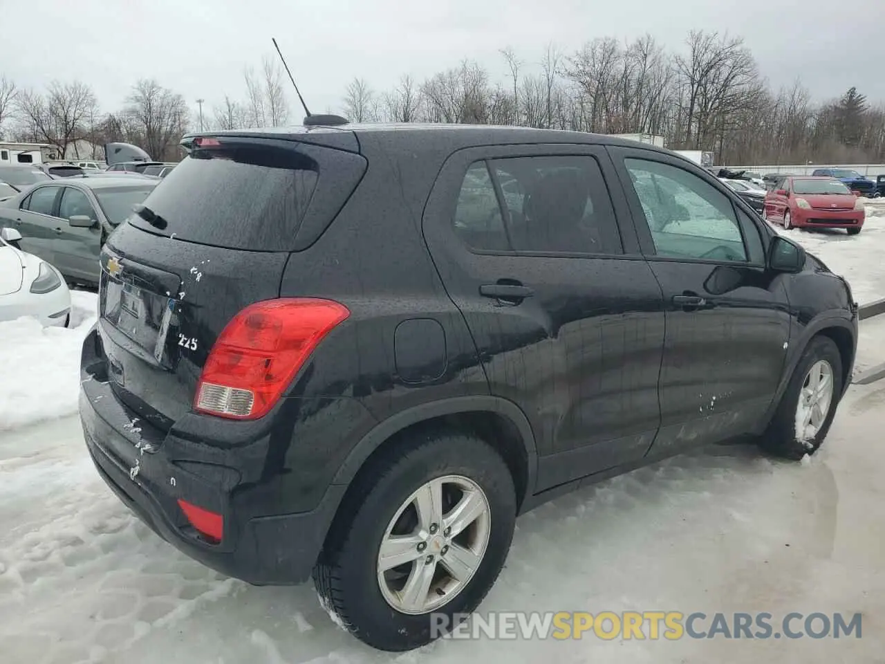 3 fotografías del automóvil dañado KL7CJKSB5LB321543 CHEVROLET TRAX 2020
