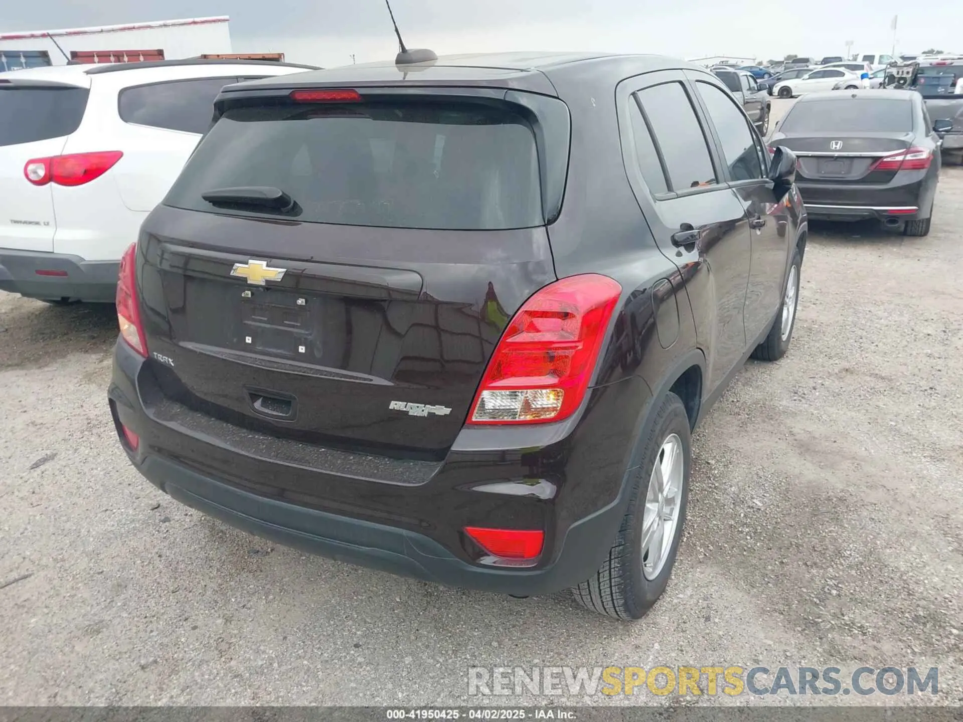 4 fotografías del automóvil dañado KL7CJKSB5LB352601 CHEVROLET TRAX 2020