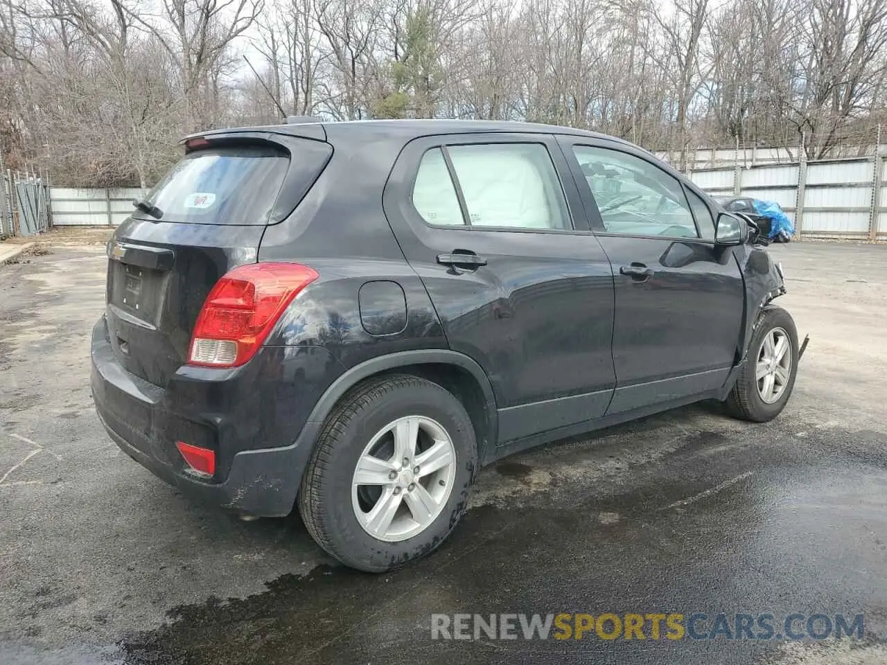 3 fotografías del automóvil dañado KL7CJKSB6LB091365 CHEVROLET TRAX 2020