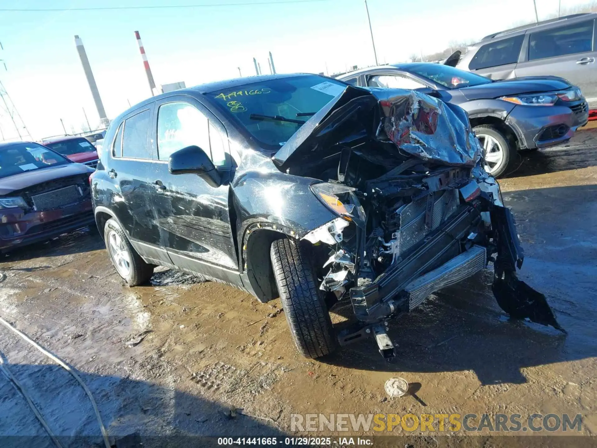 1 fotografías del automóvil dañado KL7CJKSB7LB022376 CHEVROLET TRAX 2020