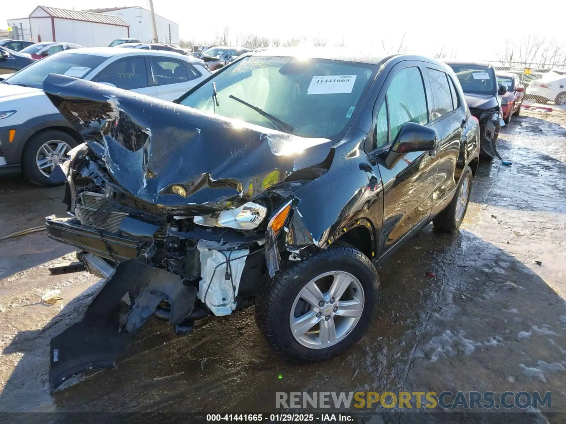 2 fotografías del automóvil dañado KL7CJKSB7LB022376 CHEVROLET TRAX 2020