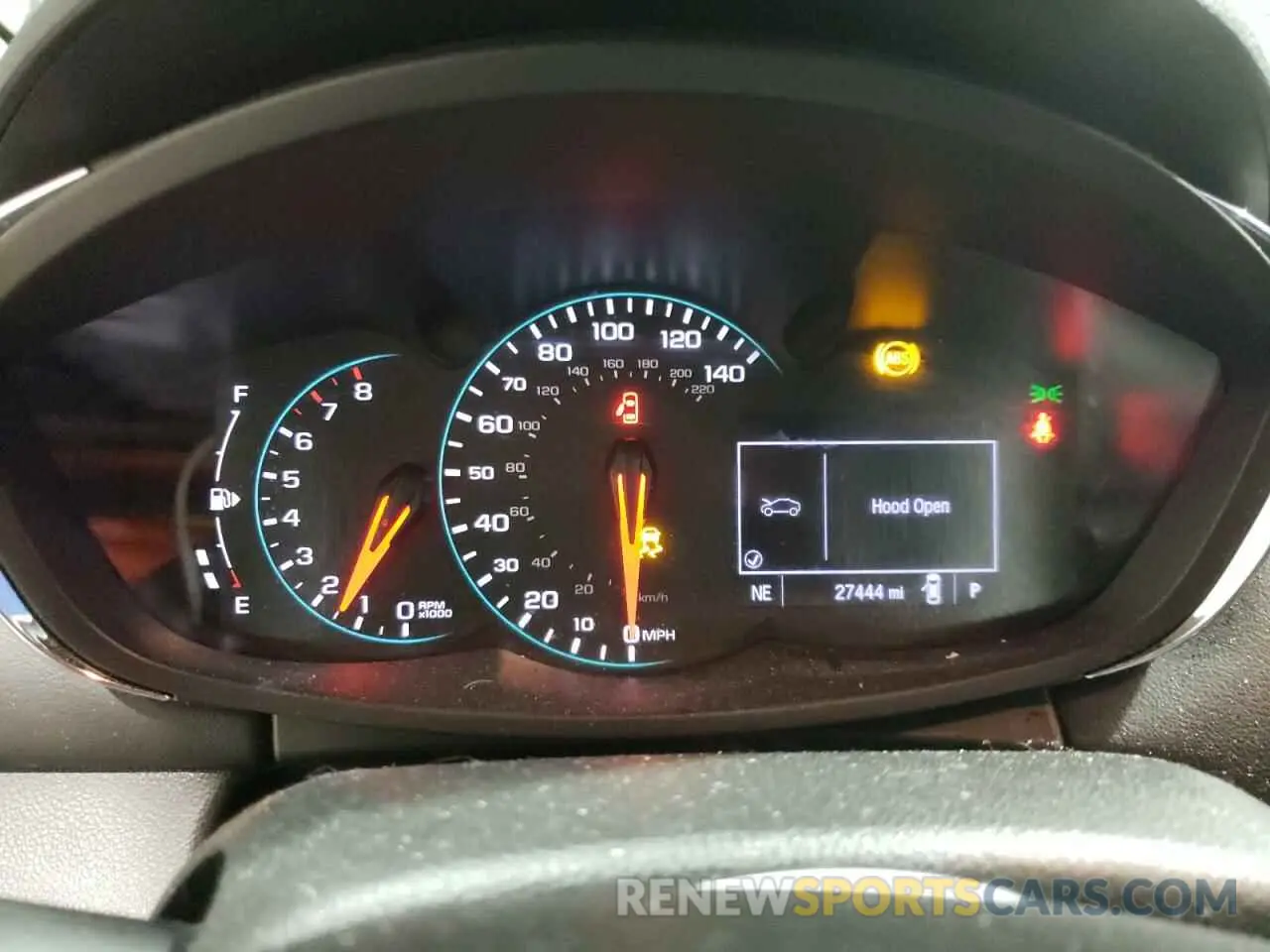 9 fotografías del automóvil dañado KL7CJKSB7LB087793 CHEVROLET TRAX 2020
