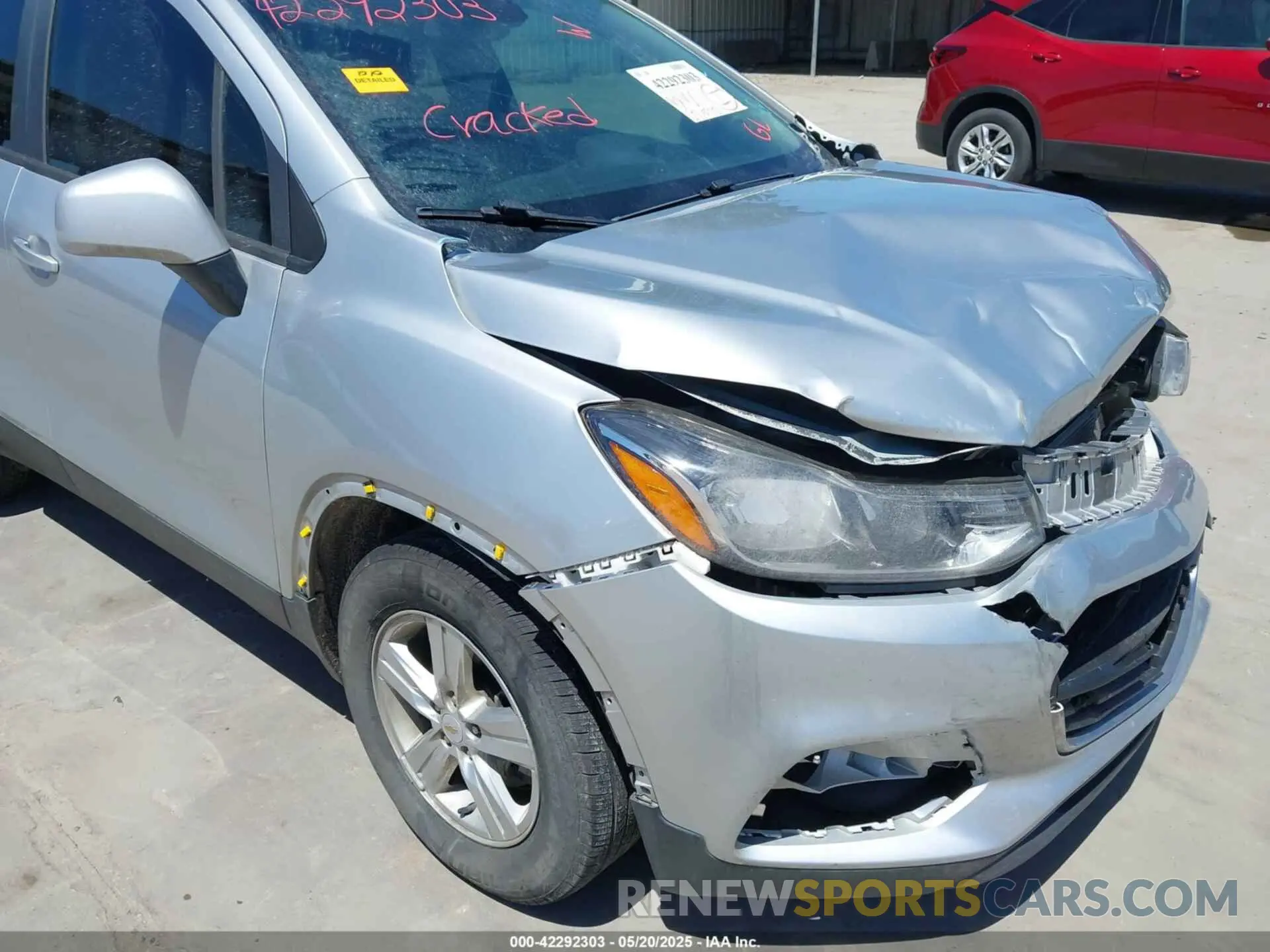 21 fotografías del automóvil dañado KL7CJKSB8LB030471 CHEVROLET TRAX 2020