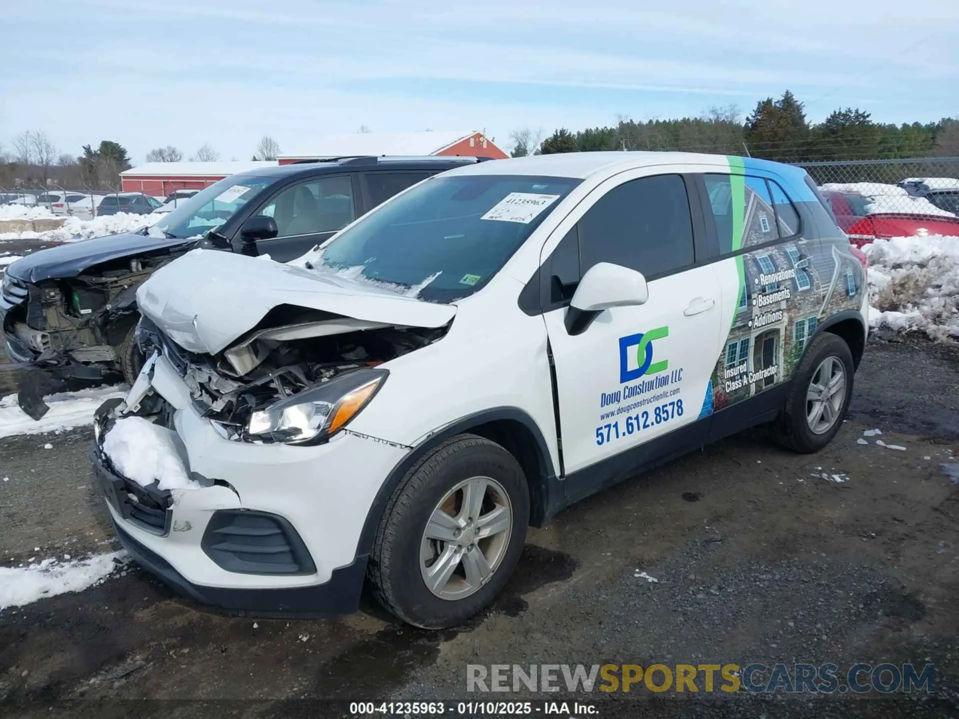 2 fotografías del automóvil dañado KL7CJKSB9LB079128 CHEVROLET TRAX 2020