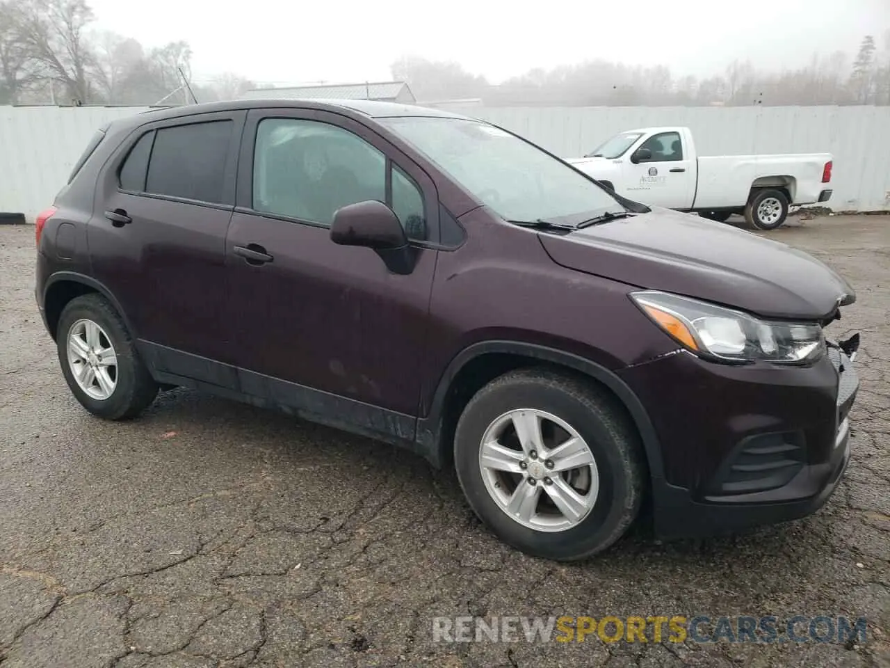 4 fotografías del automóvil dañado KL7CJKSB9LB354271 CHEVROLET TRAX 2020