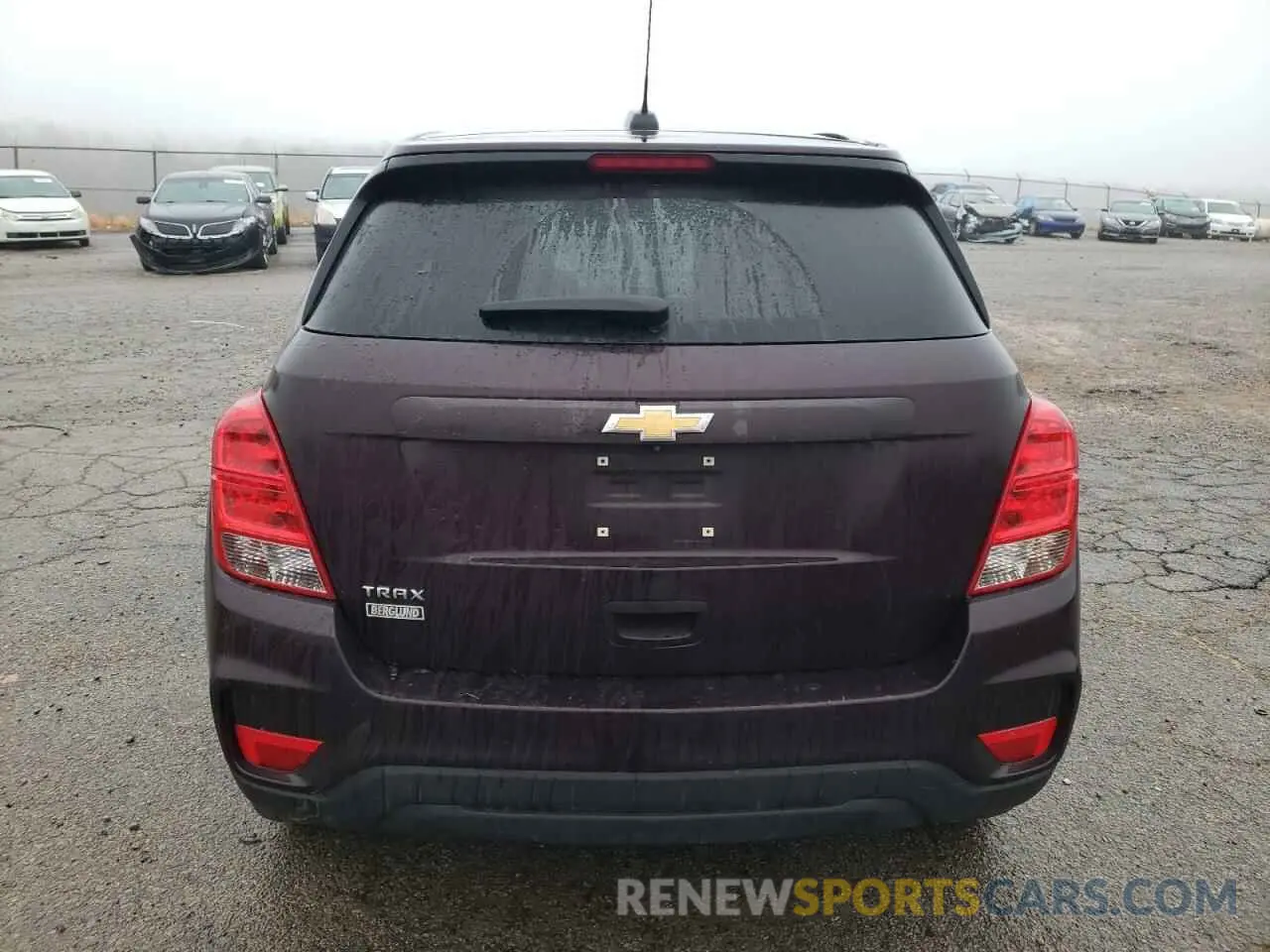 6 fotografías del automóvil dañado KL7CJKSB9LB354271 CHEVROLET TRAX 2020